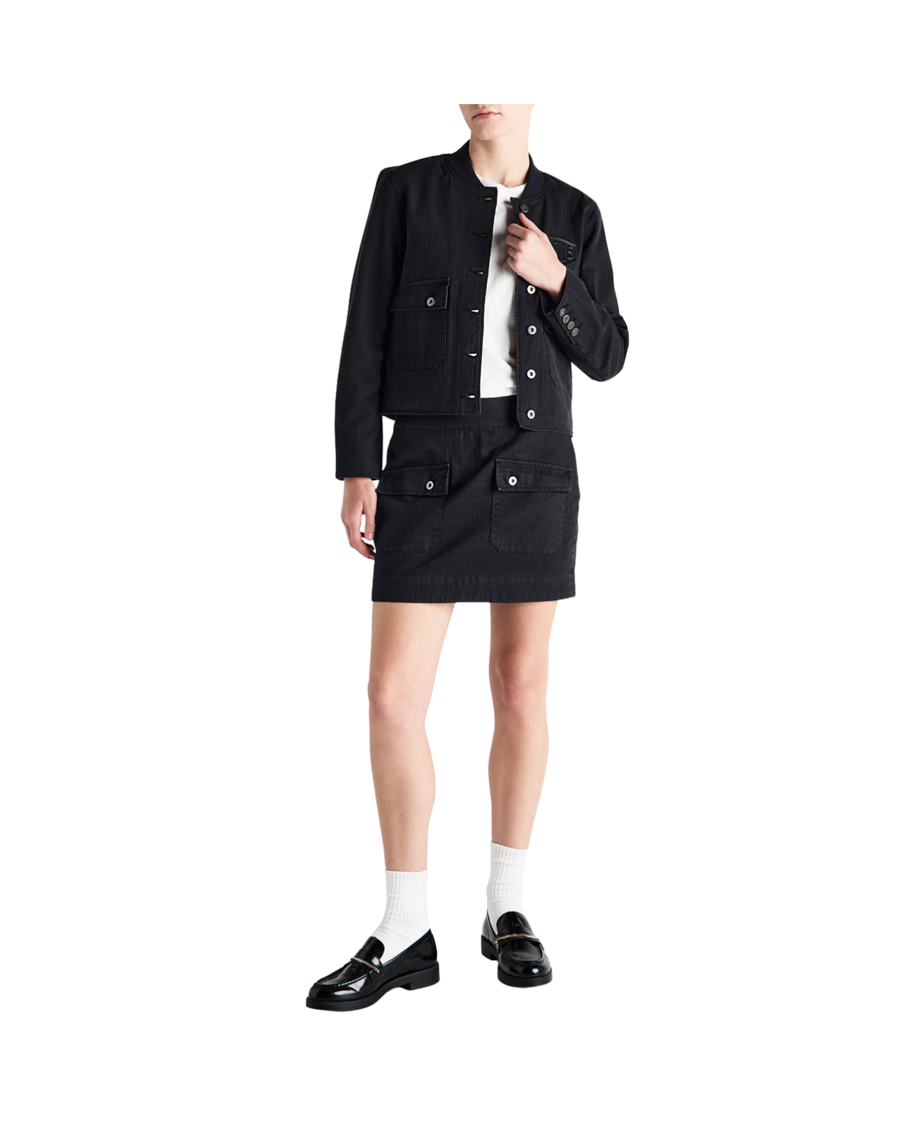 DEUS EX MACHINA DEVON JACKET - BLACK BEAUTY