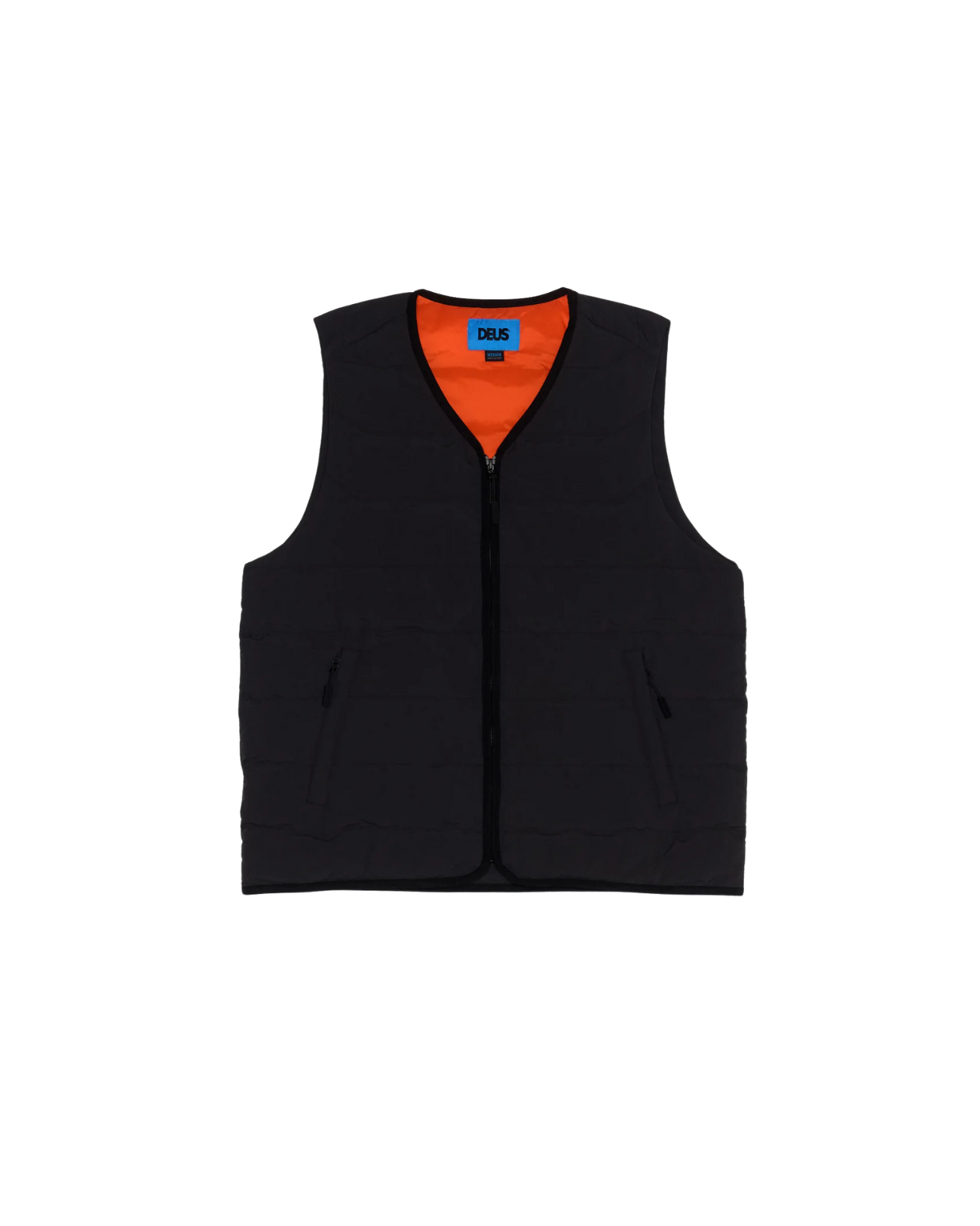 DEUS EX MACHINA PEAK PADDED VEST - BLACK