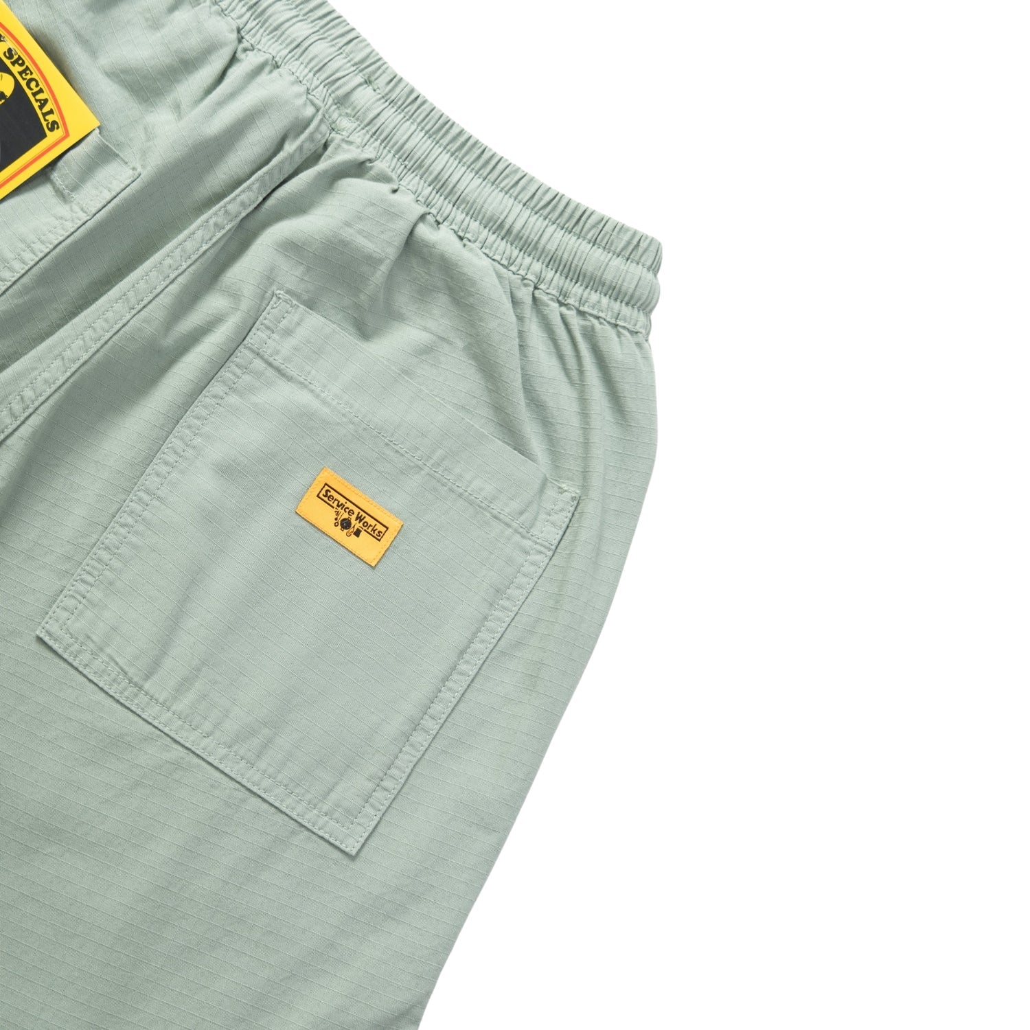 Service Works Ripstop Chef Short — Sage — view 4