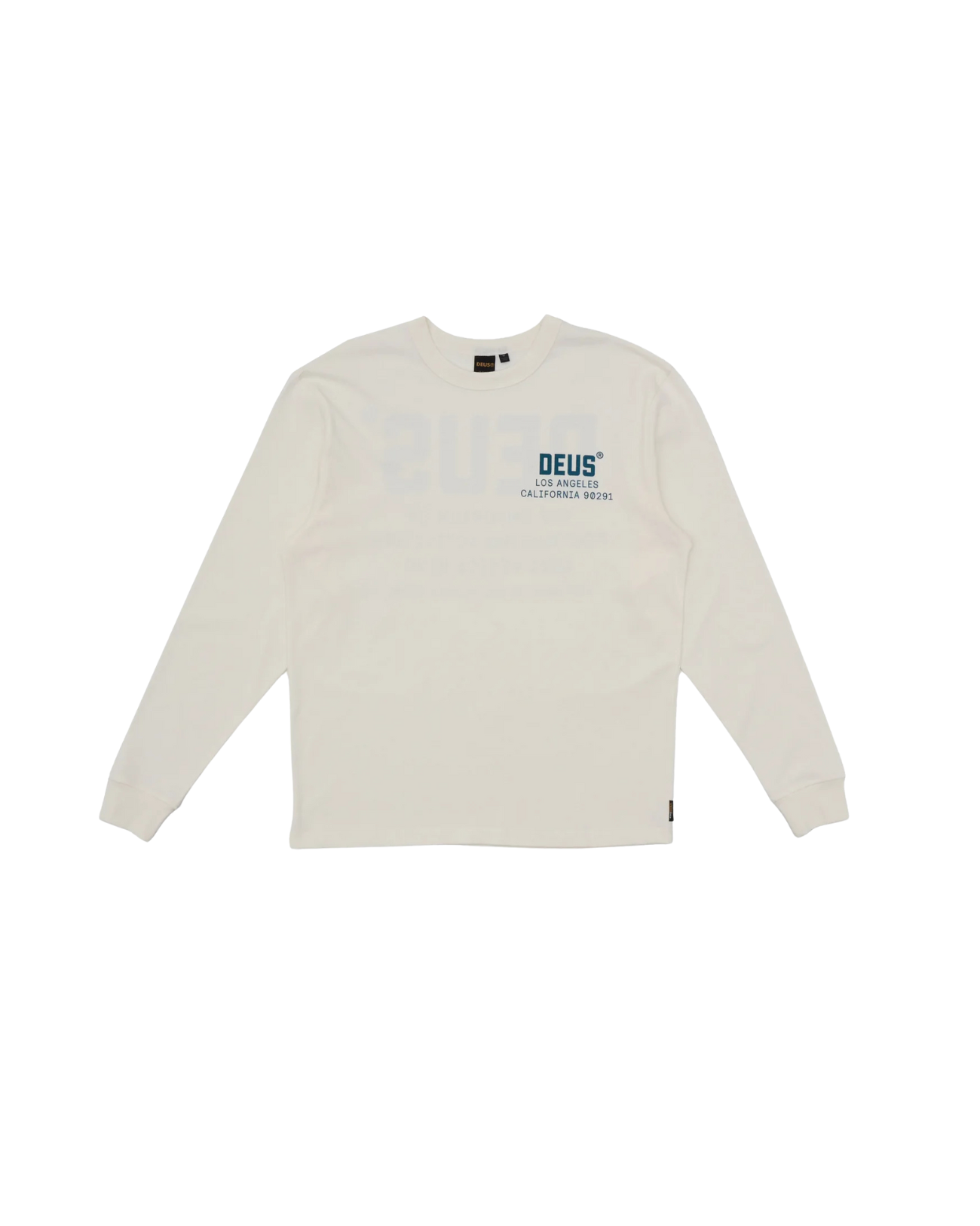 DEUS EX MACHINA JONES LS TEE - VINTAGE WHITE