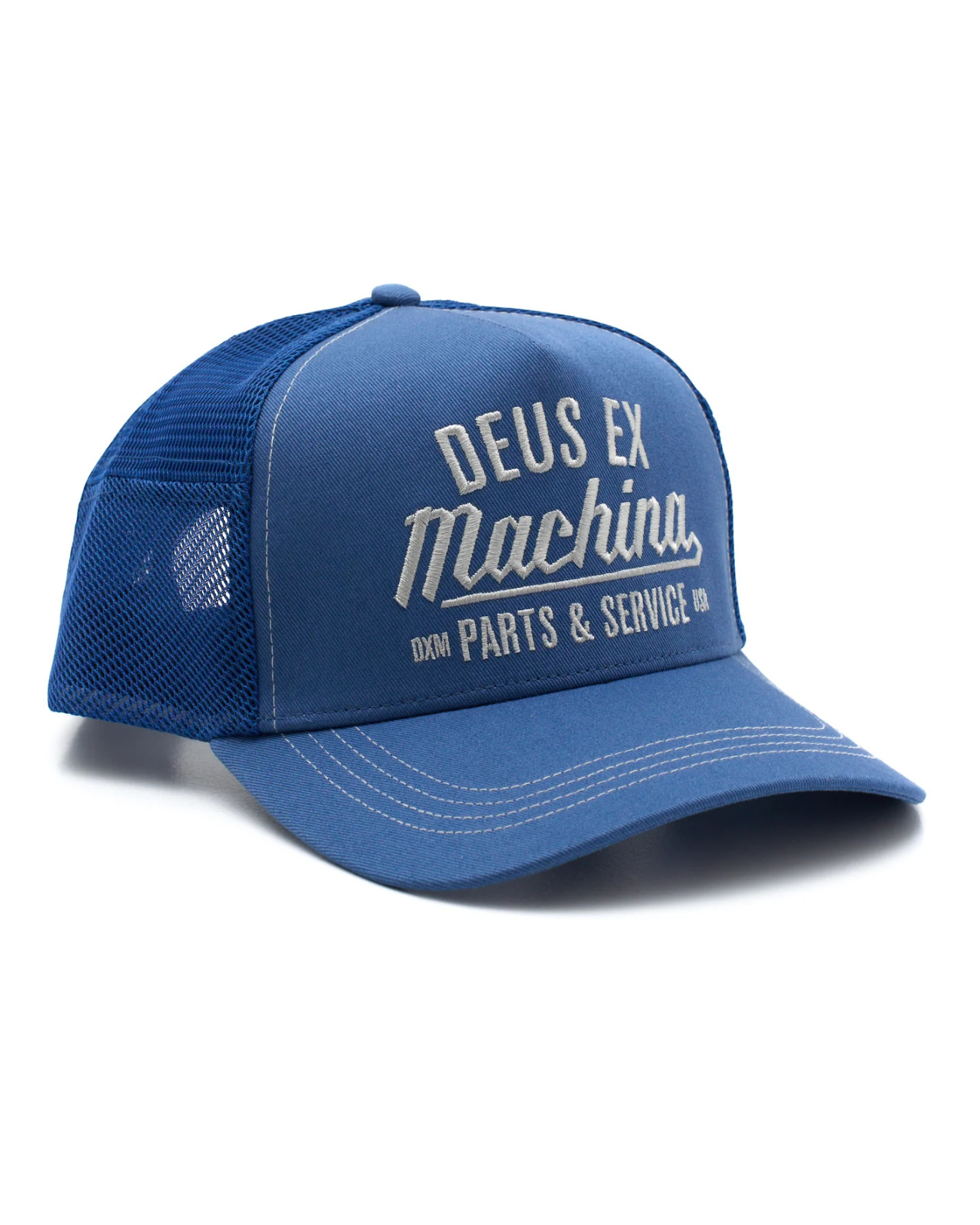 DEUS EX MACHINA OVERBITE TRUCKER - MECHANIC BLUE