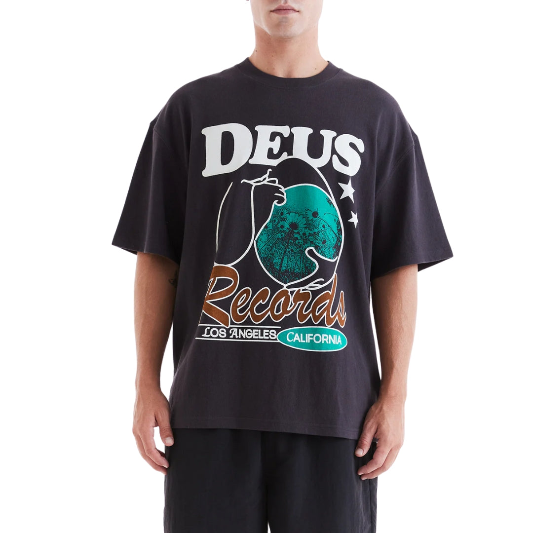 DEUS EX MACHINA INTUITION TEE - ANTHRACITE