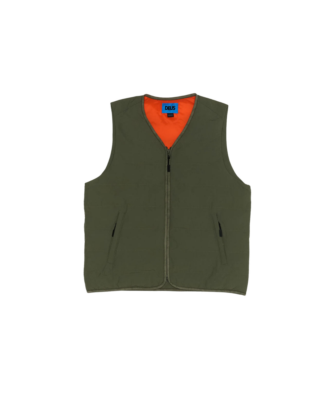 DEUS EX MACHINA PEAK PADDED VEST - CLOVER