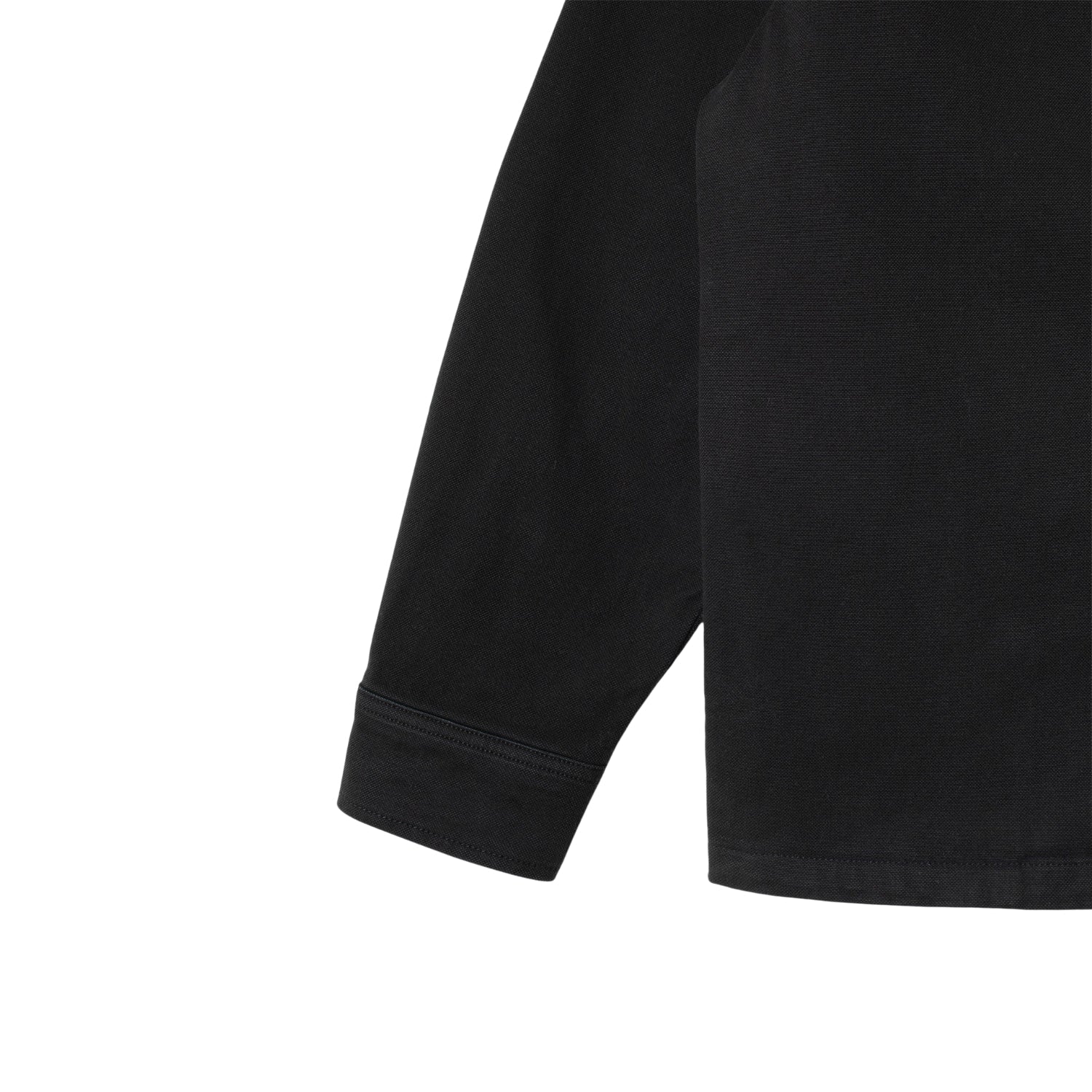 Stan Ray Zip Shirt — Washed Black Canvas — view 5