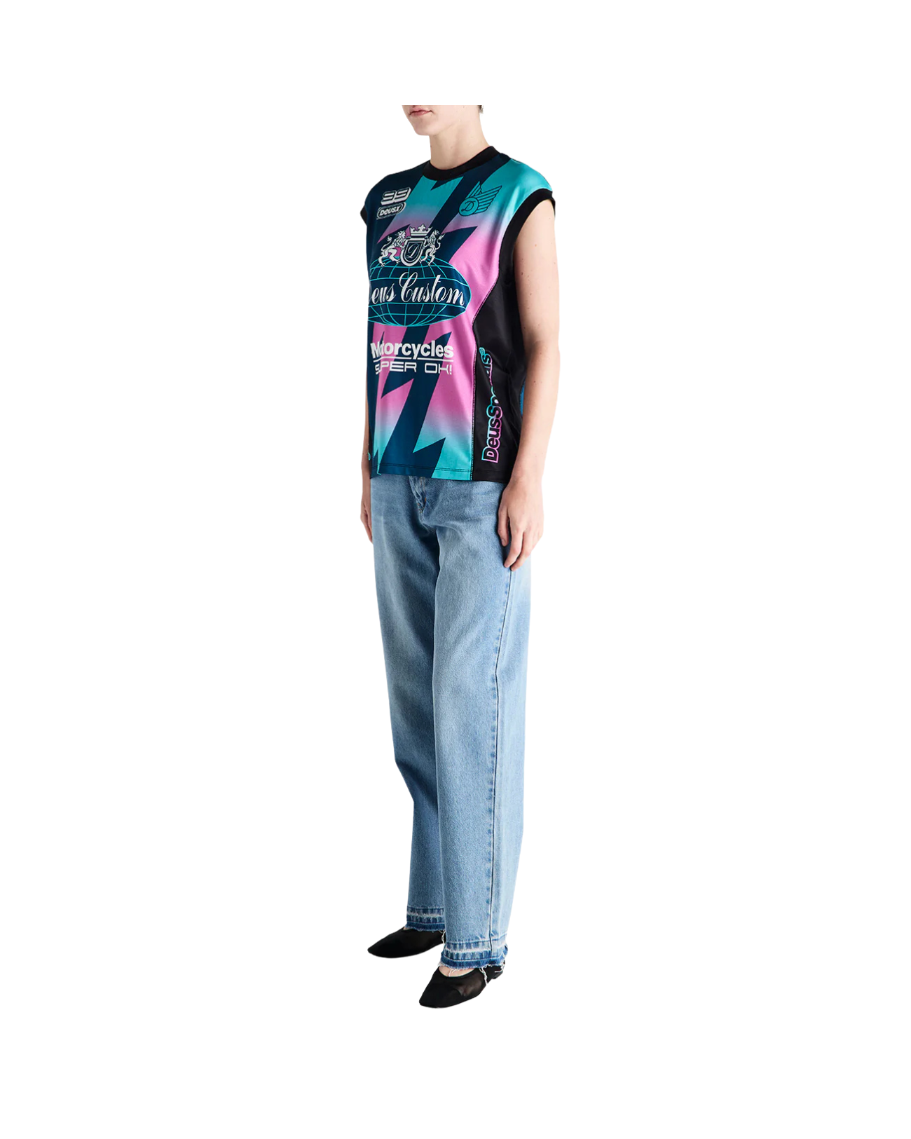 DEUS EX MACHINA PROJECT MAYHEM MOTO TANK - THUNDER