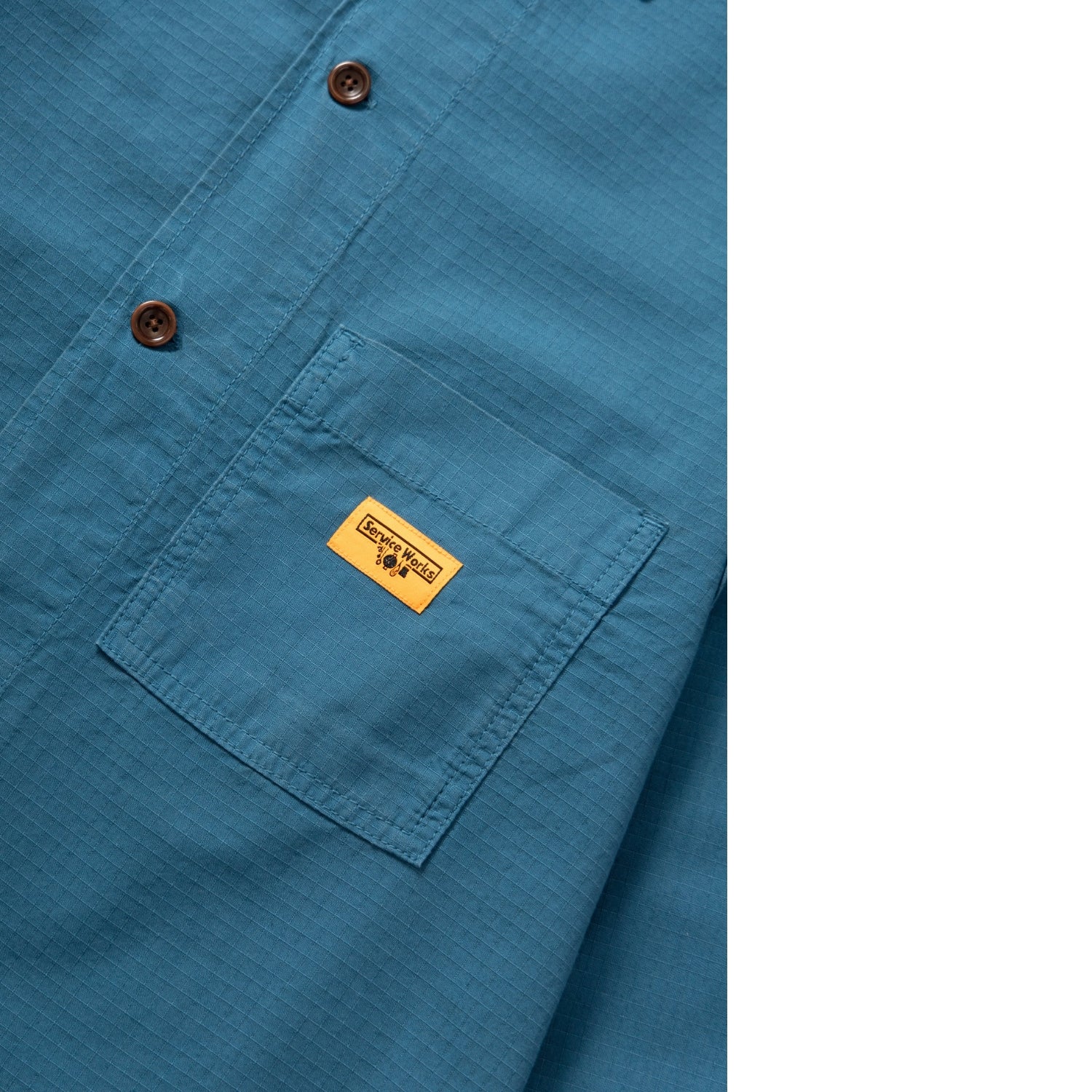 Service Works Ripstop Foh Jacket — Ocean — view 5