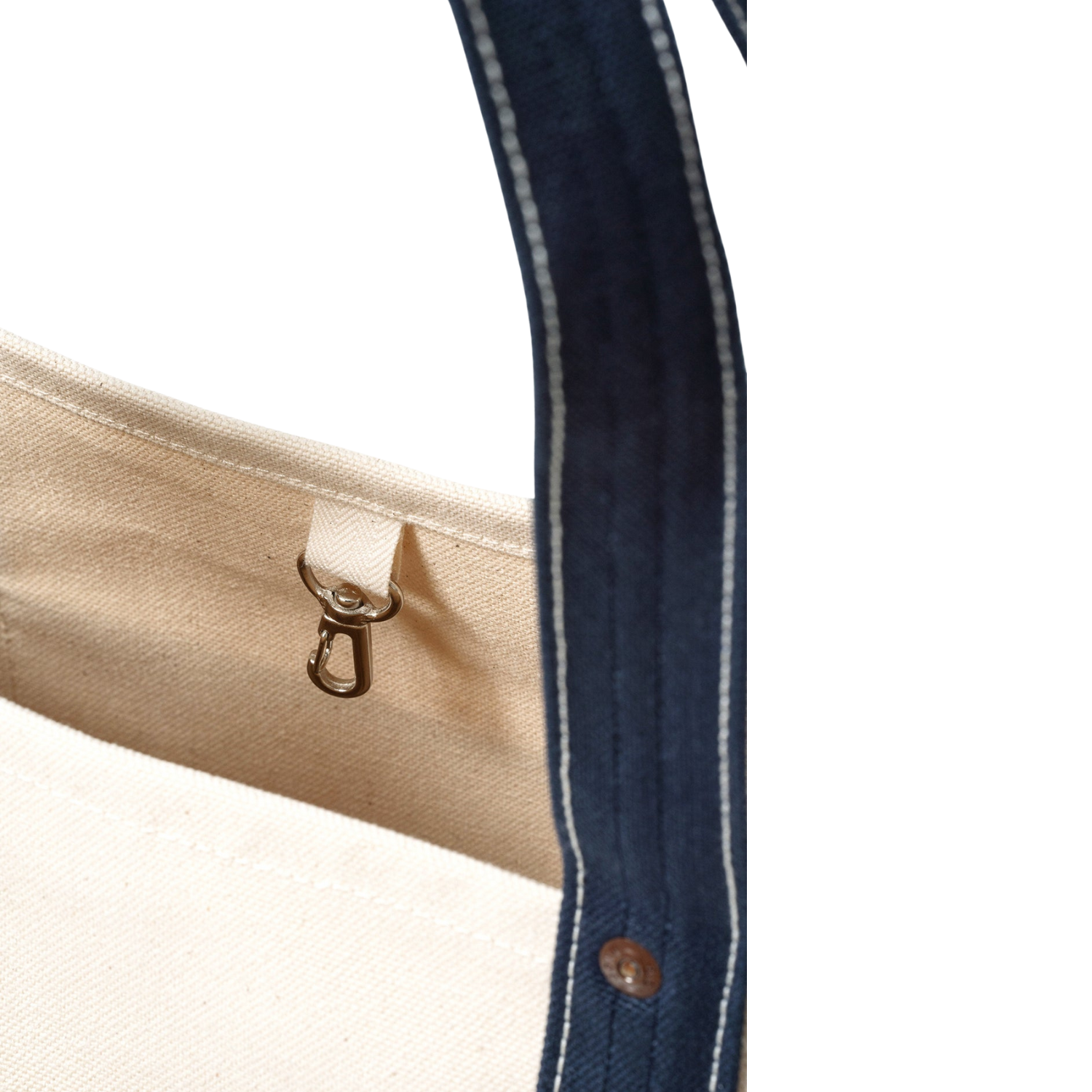BIG JOHN VBTT45 CANVAS TOTE BAG - KINARI/NAVY