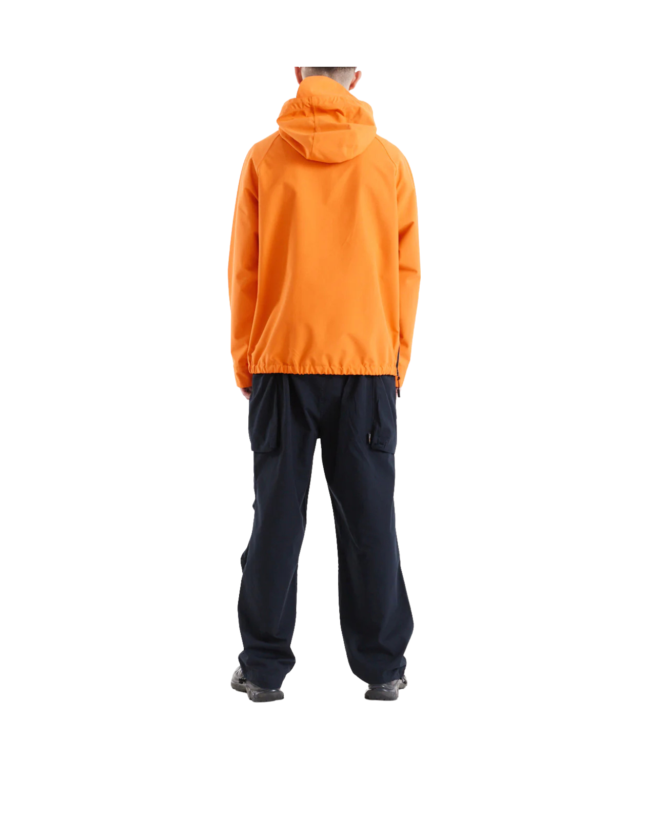 DEUS EX MACHINA RIPTIDE SMOCK JACKET - MANDARIN ORANGE