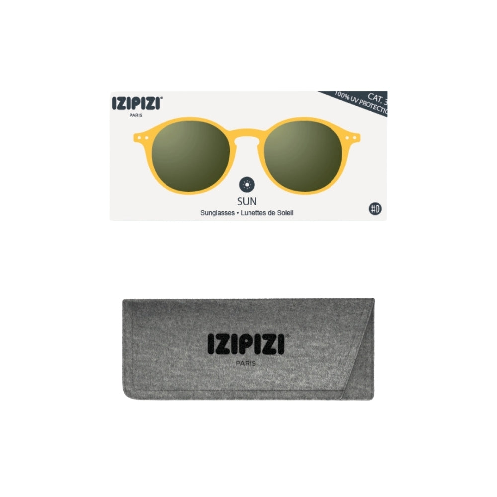 Izipizi Sun D Yellow Honey Green Lenses — Yellow Honey — view 4