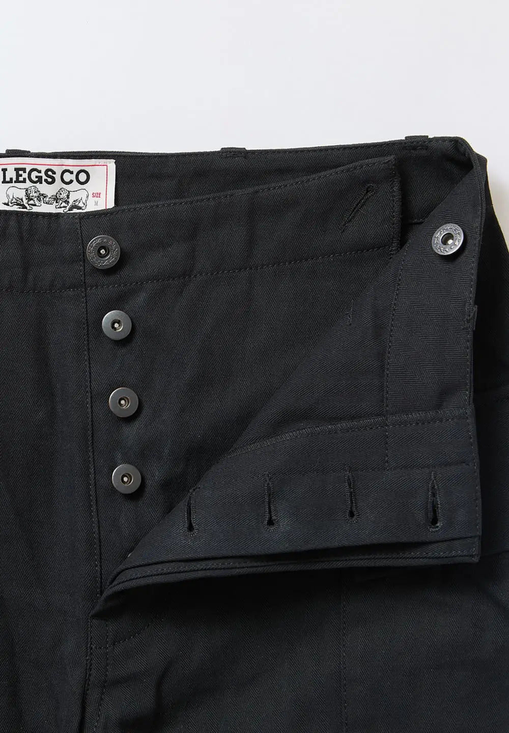 LEGS CO MONKEY PANTS - BLACK