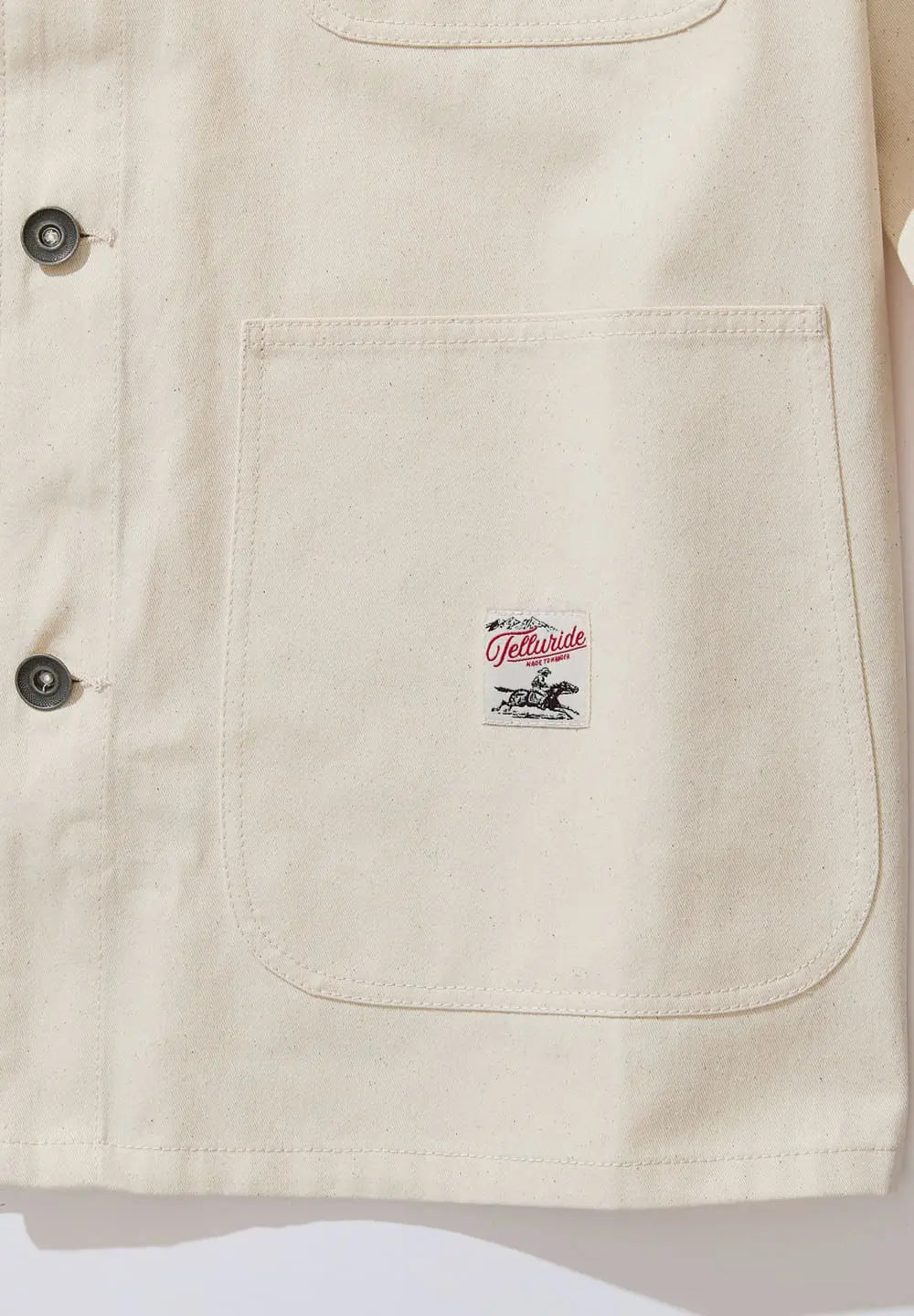 TELLURIDE CHORE COAT - OFF WHITE
