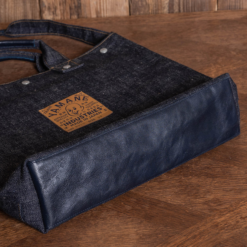 YAMANE LOT.9013 DENIM HELMET BAG 20 INCH