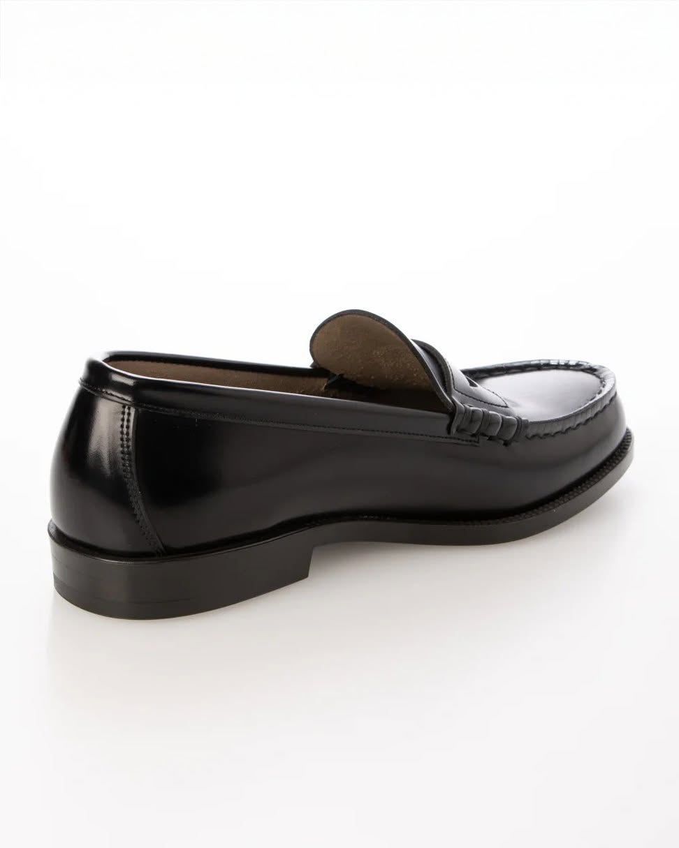 HARUTA COIN LOAFERS 906 - BLACK