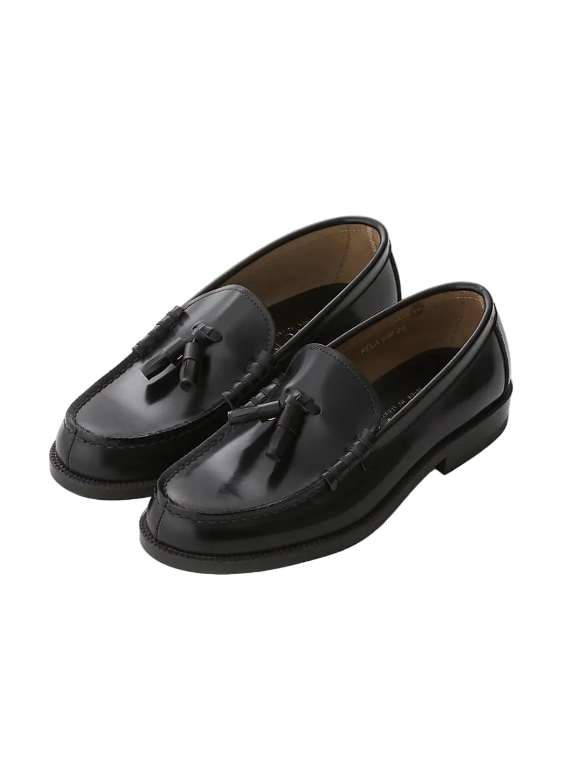 HARUTA TASSEL LOAFER 907 - BLACK