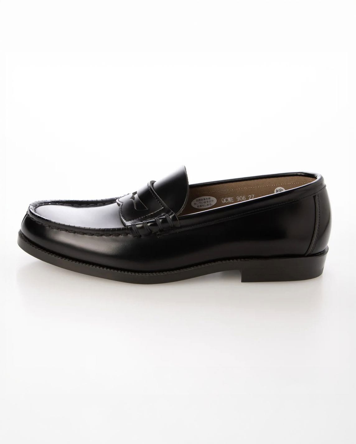 HARUTA COIN LOAFERS 906 - BLACK