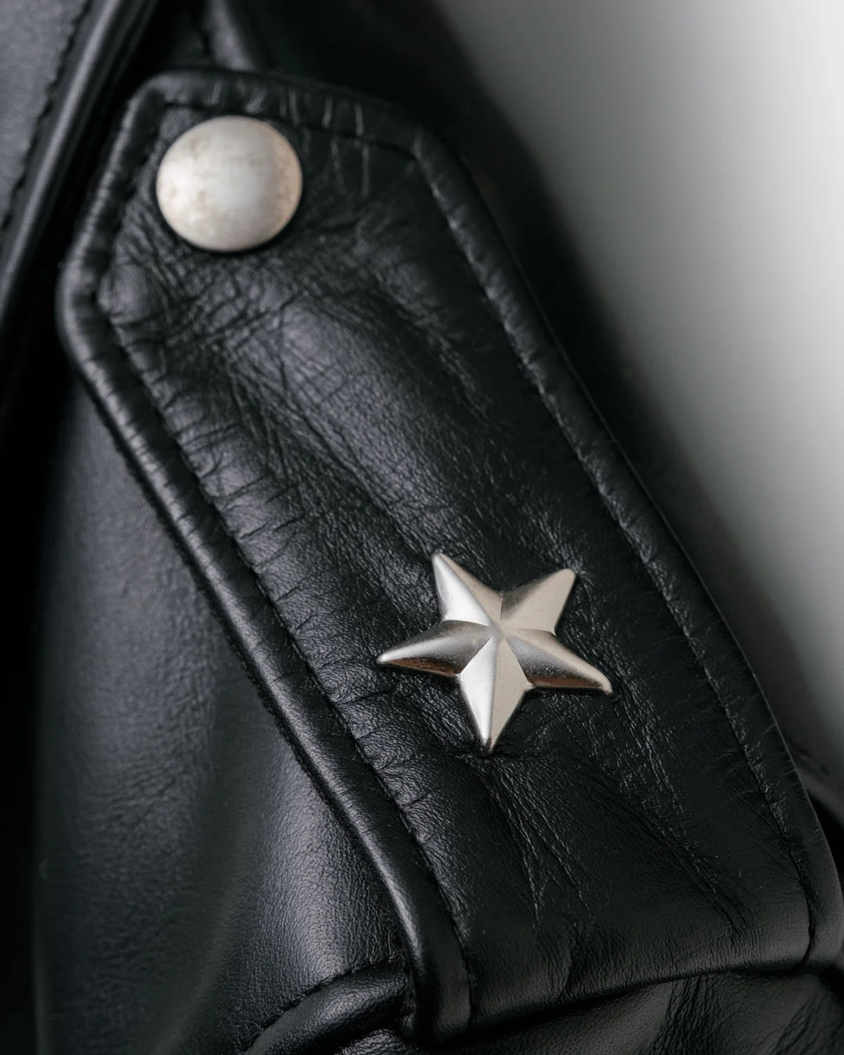 SCHOTT NYC 613 ORIGINAL ONE STAR PERFECTO MOTORCYCLE JACKET - BLACK