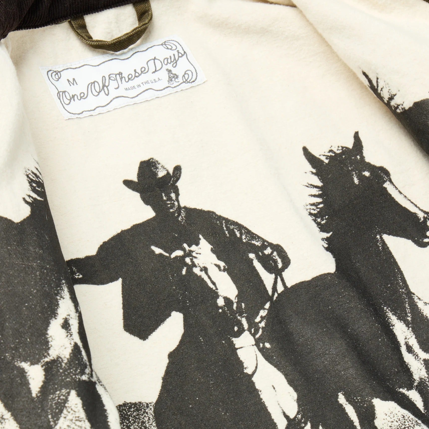 ONE OF THESE DAYS RANCH JACKET - WORN GREEN