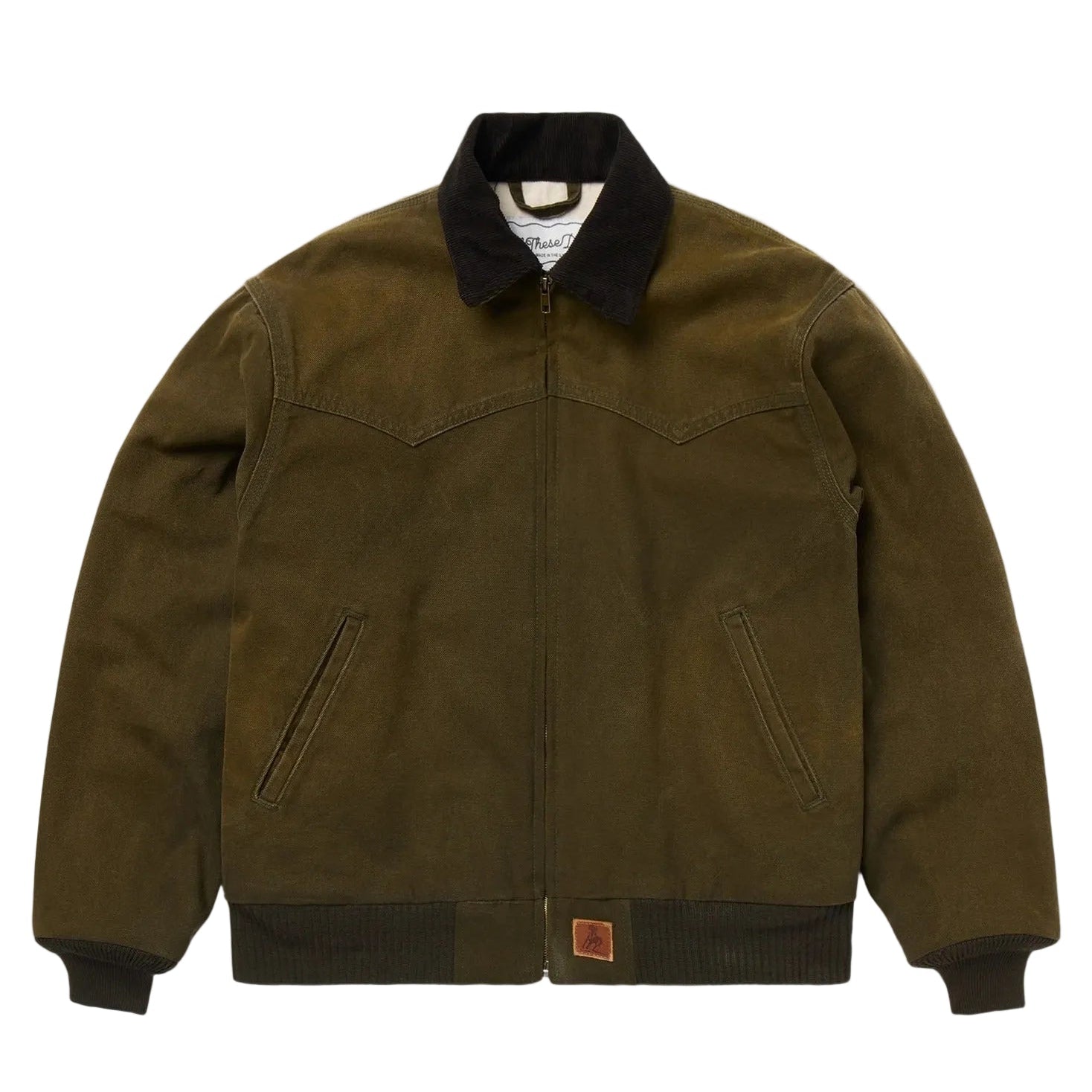 ONE OF THESE DAYS RANCH JACKET - WORN GREEN