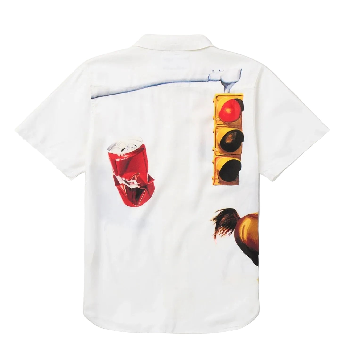 ONE OF THESE DAYS I NEVER BELIEVED IN MUCH BUT I BELIEVE IN YOU CAMP SHIRT - IVORY