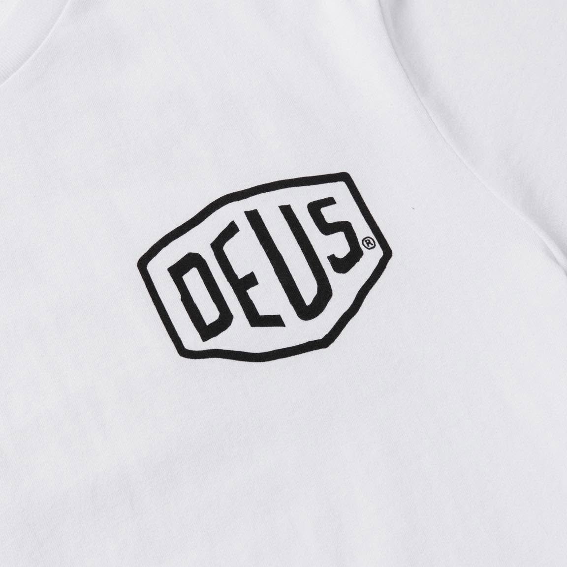 DEUS EX MACHINA BANGKOK ADDRESS TEE WHITE