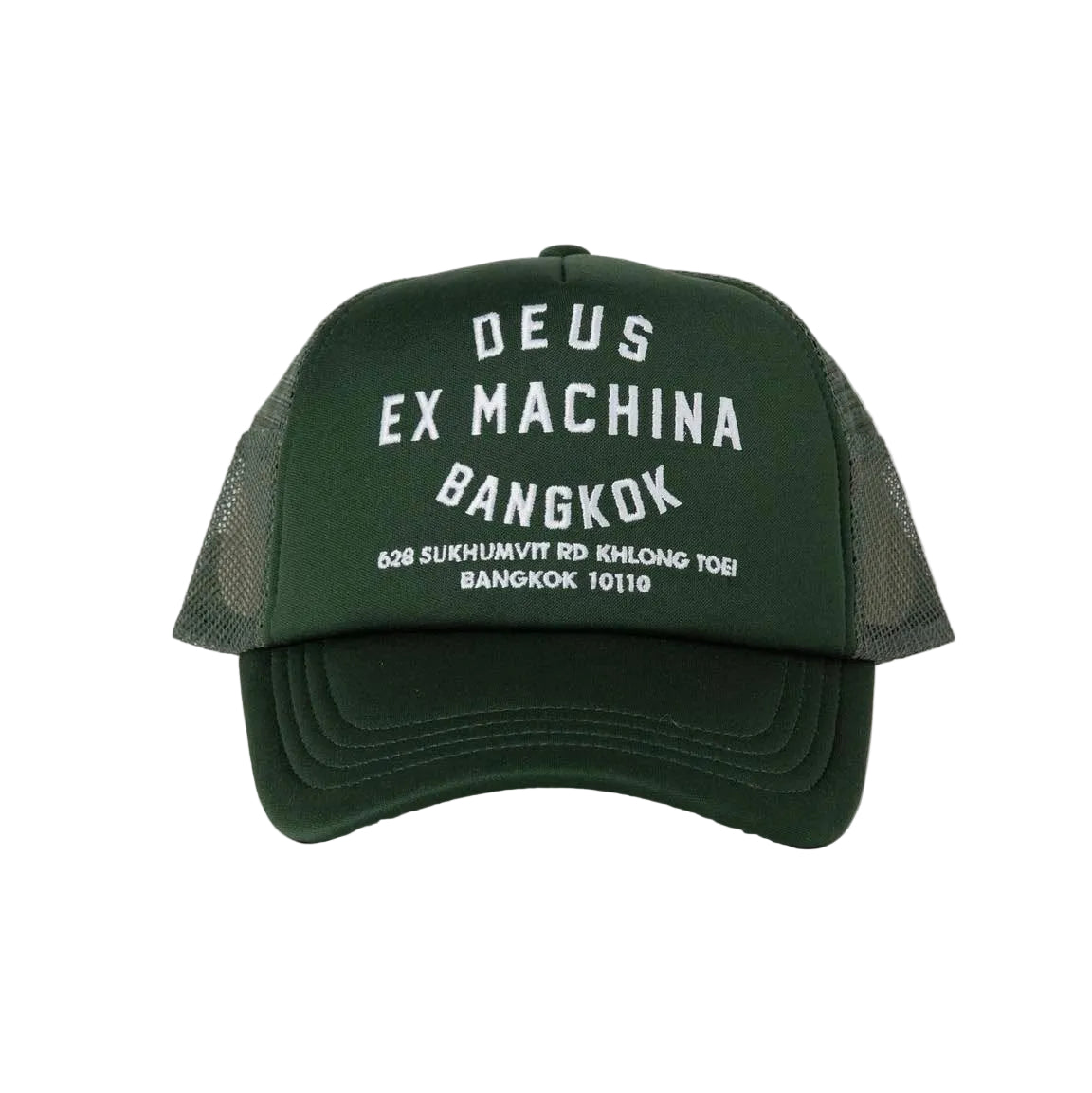 DEUS EX MACHINA BANGKOK ADDRESS TRUCKER HILLSIDE GREEN