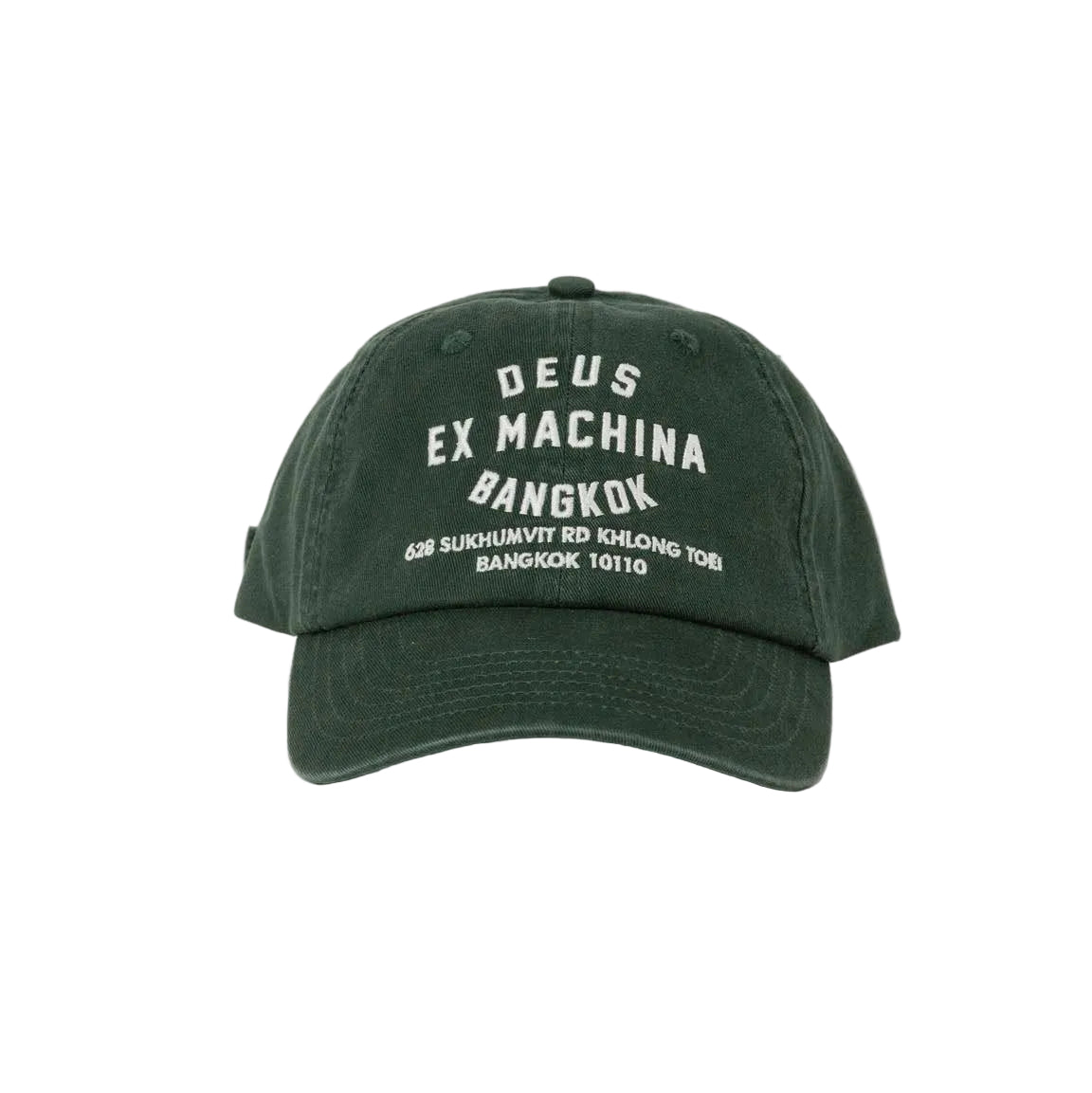 DEUS EX MACHINA BANGKOK ADDRESS DAD CAP HILLSIDE GREEN