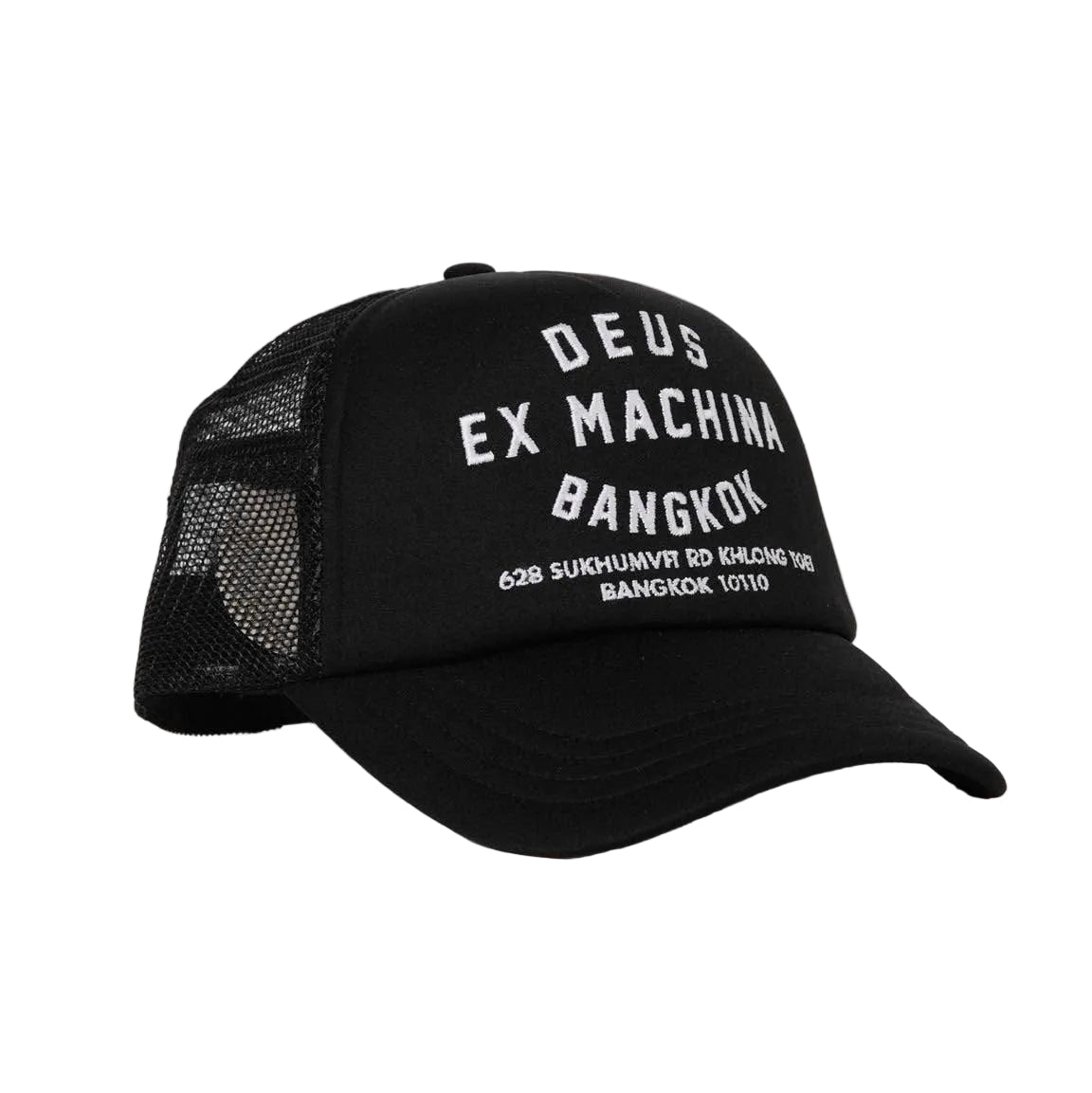 DEUS EX MACHINA BANGKOK ADDRESS TRUCKER BLACK