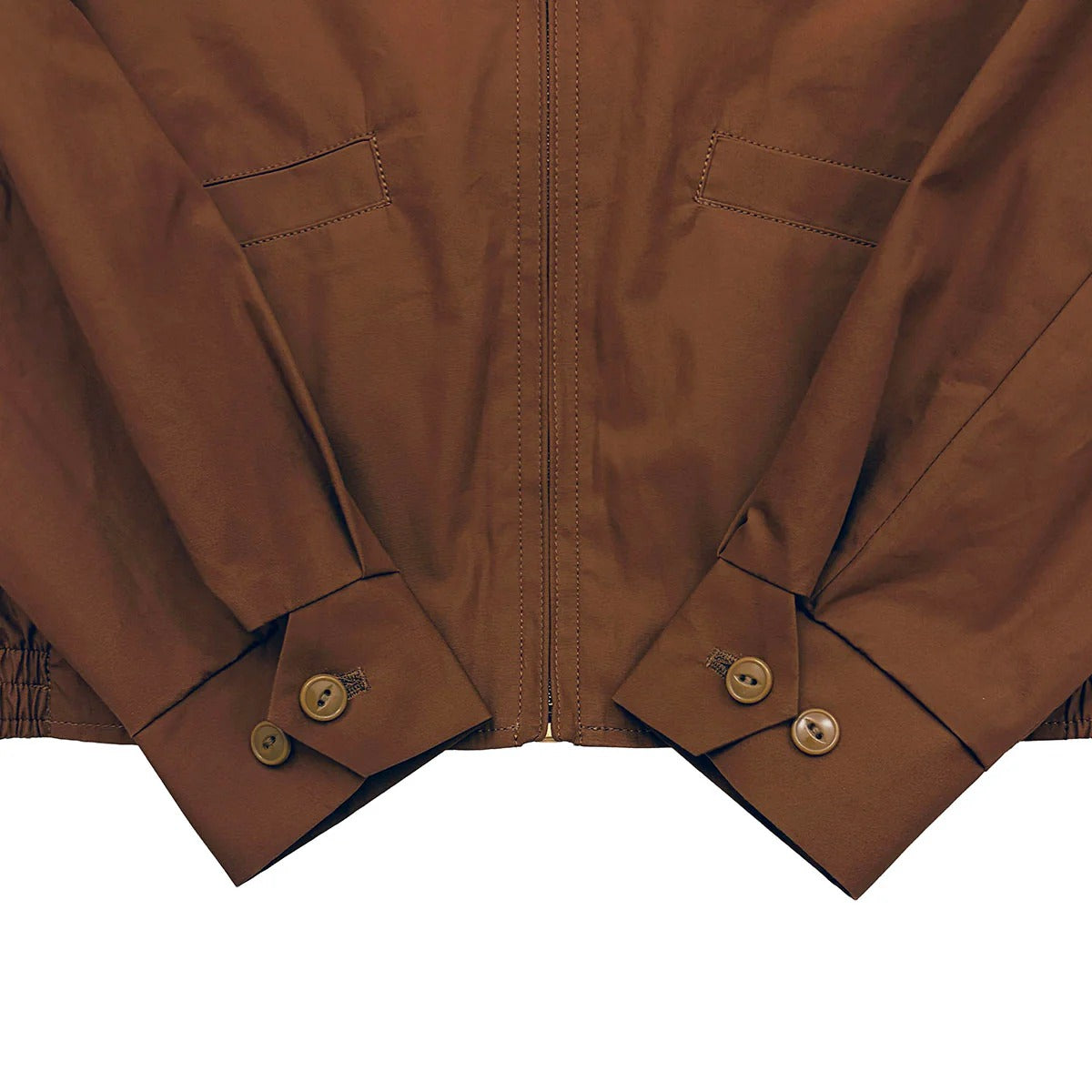DRY BONES EMBROIDERED JACKET SNAKE AND GAVEL - BROWN
