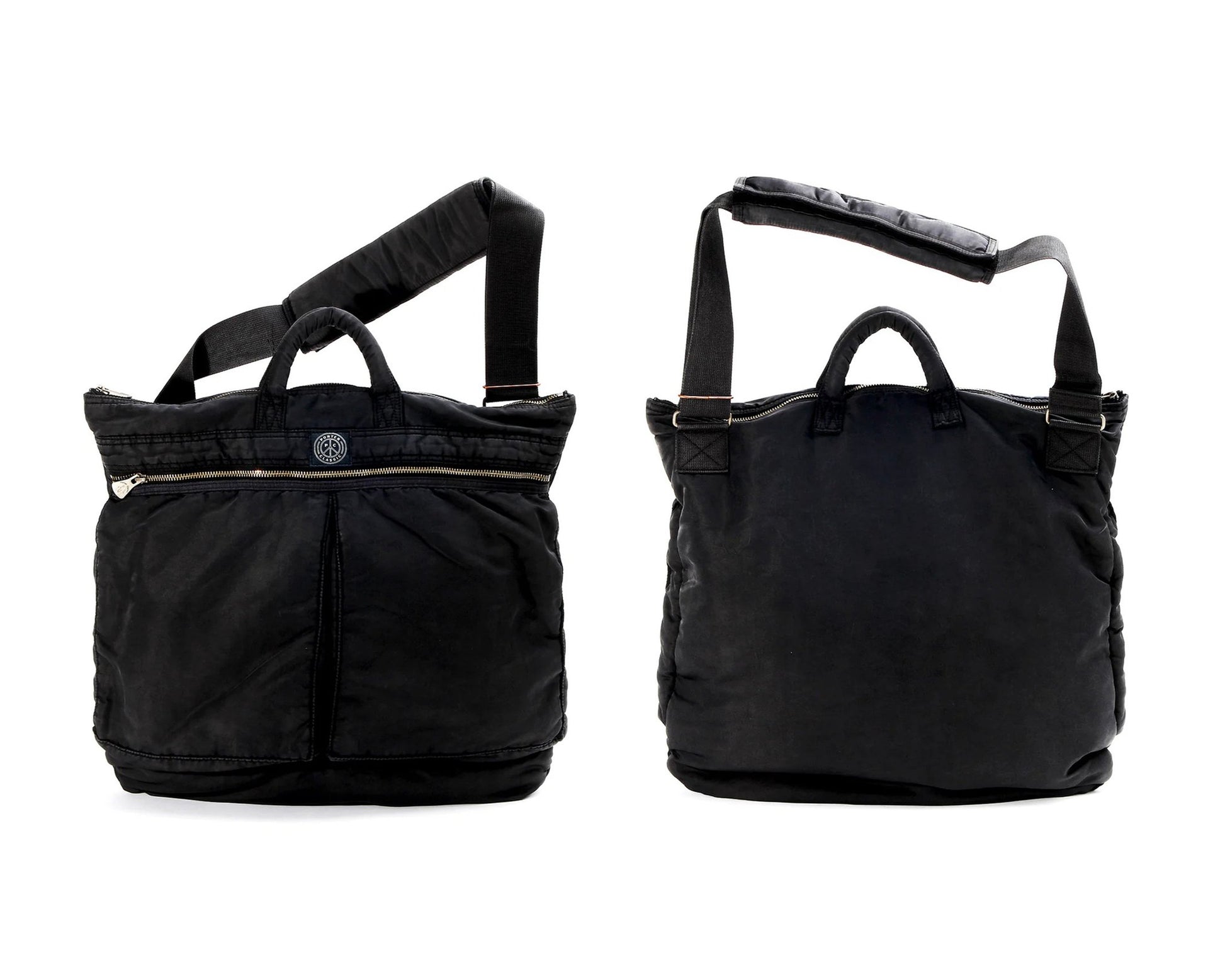 PORTER CLASSIC SUPER NYLON HELMET CASE L - BLACK