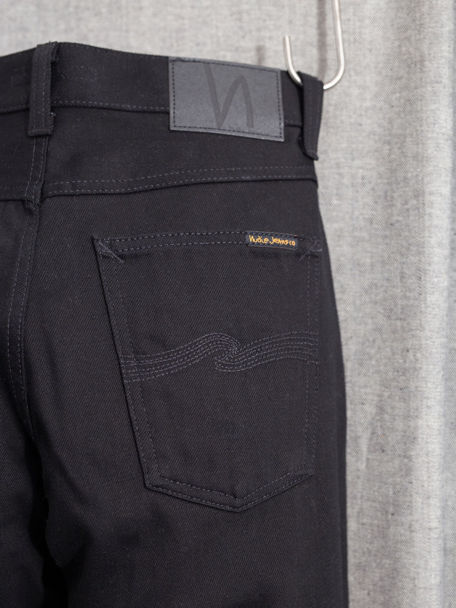 Nudie Jeans Steady Eddie Ii — Dry Everblack — view 3