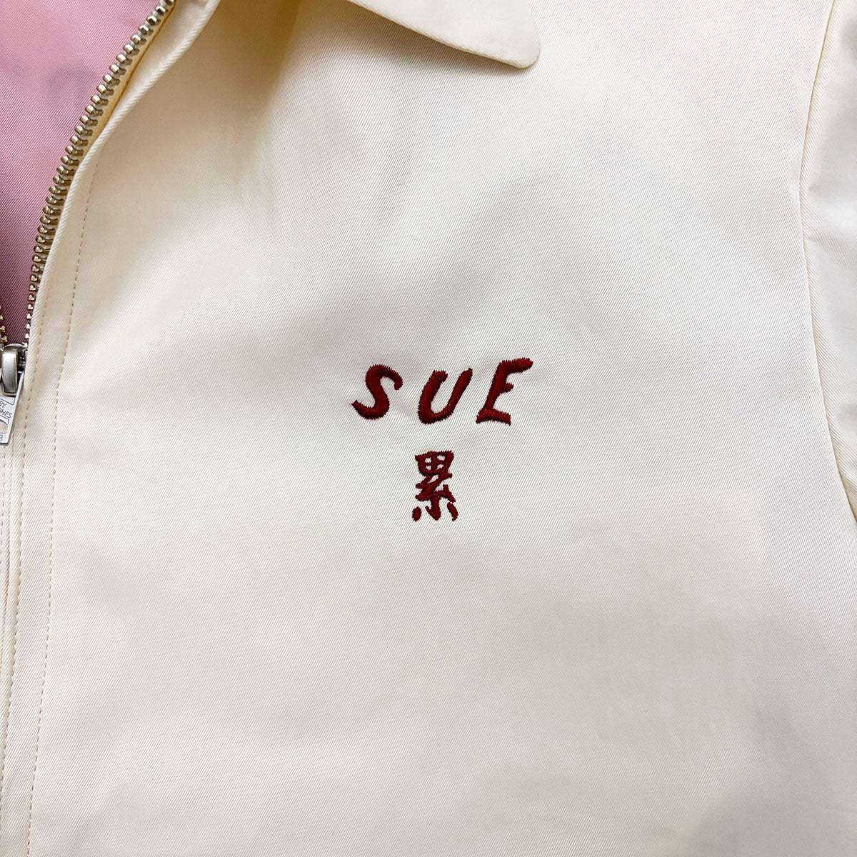 DRY BONES EMBROIDERED JACKET DRAGON - IVORY