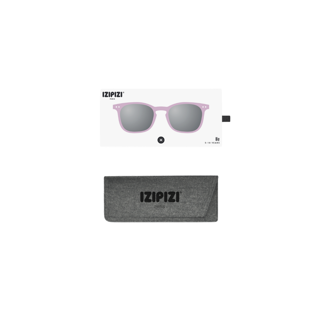 IZIPIZI JUNIOR SUN E LILAC GREY LENSES - LILAC
