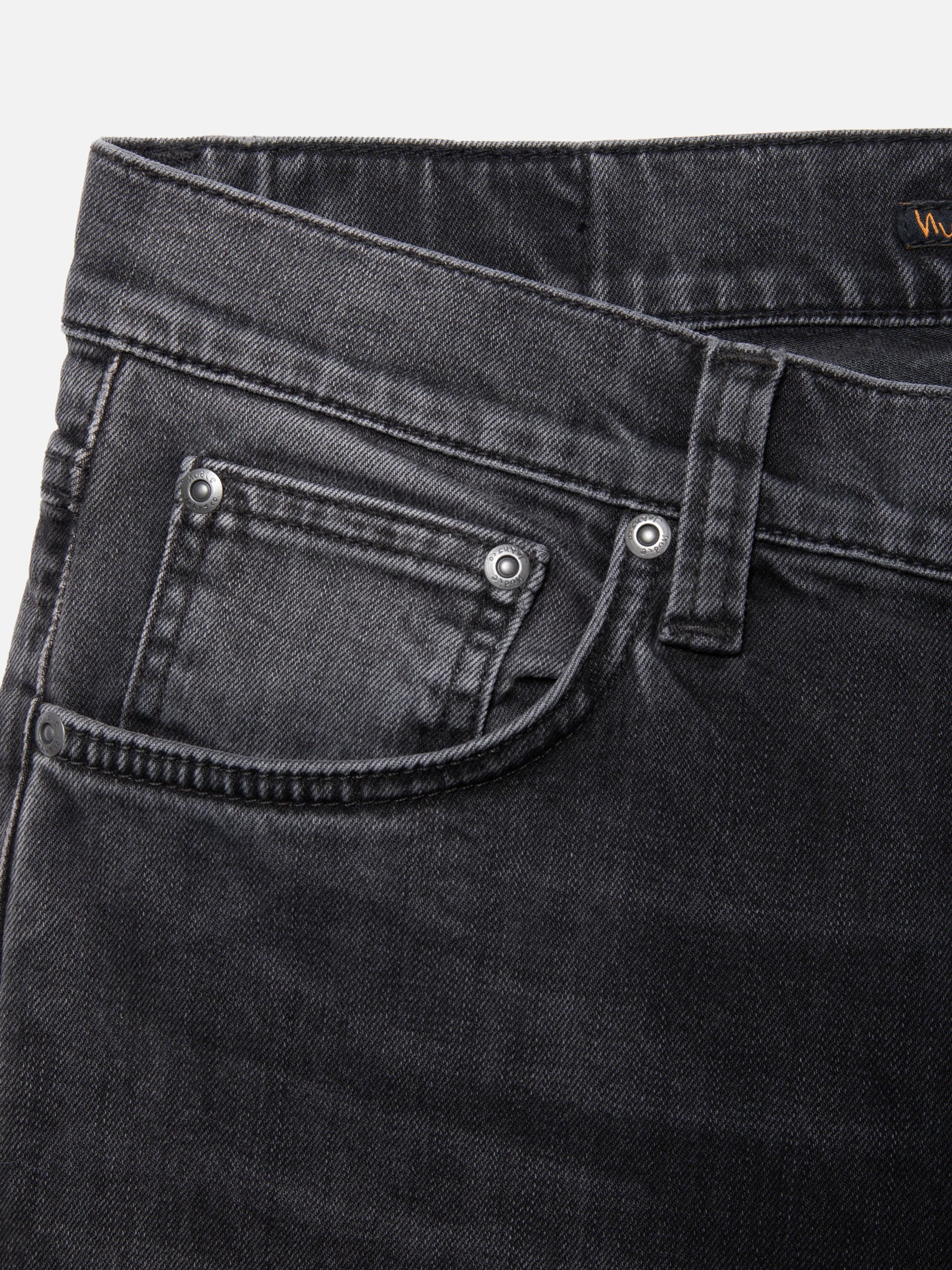 NUDIE JEANS LEAN DEAN - BLACK EYES