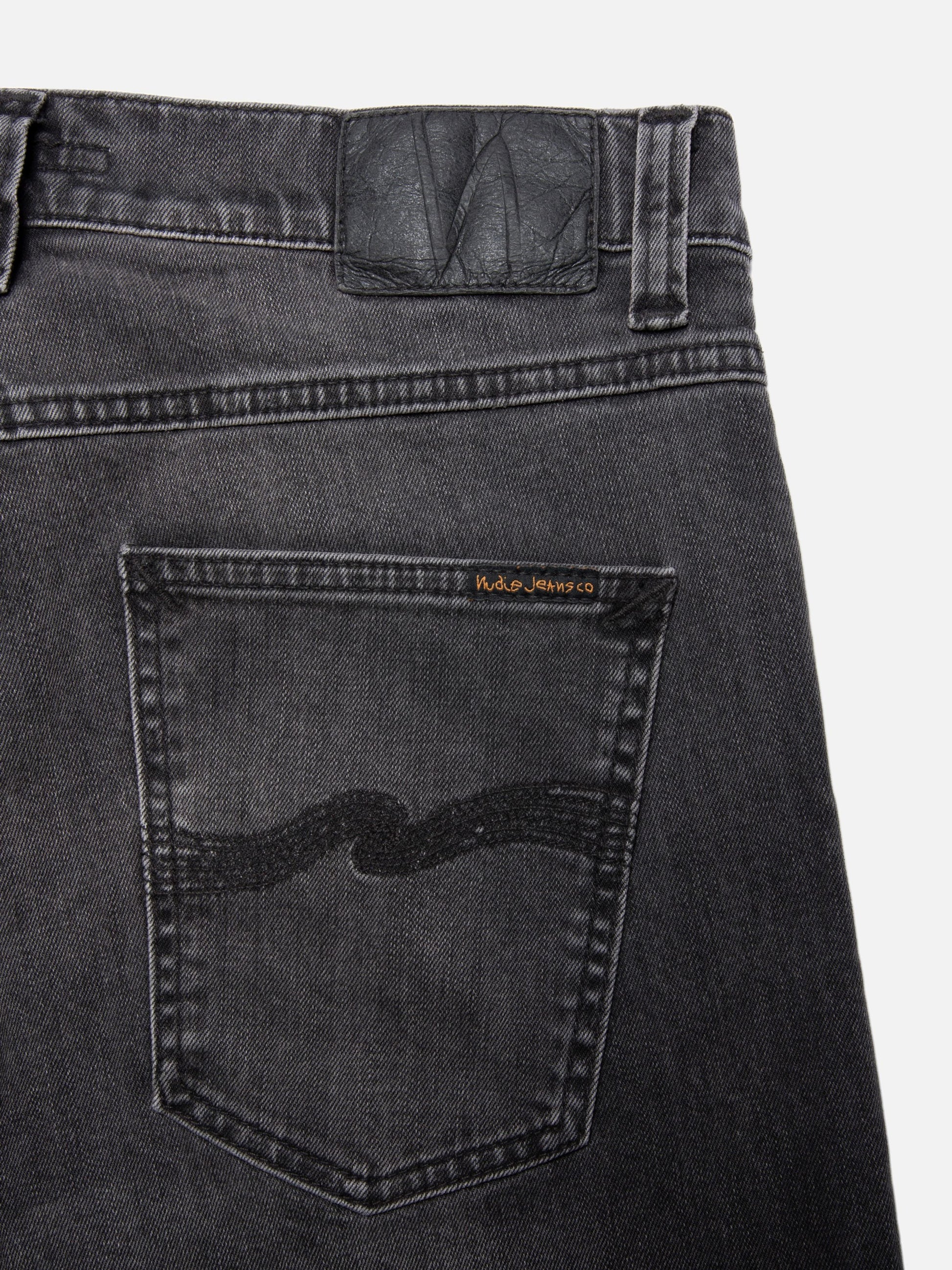 NUDIE JEANS LEAN DEAN - BLACK EYES