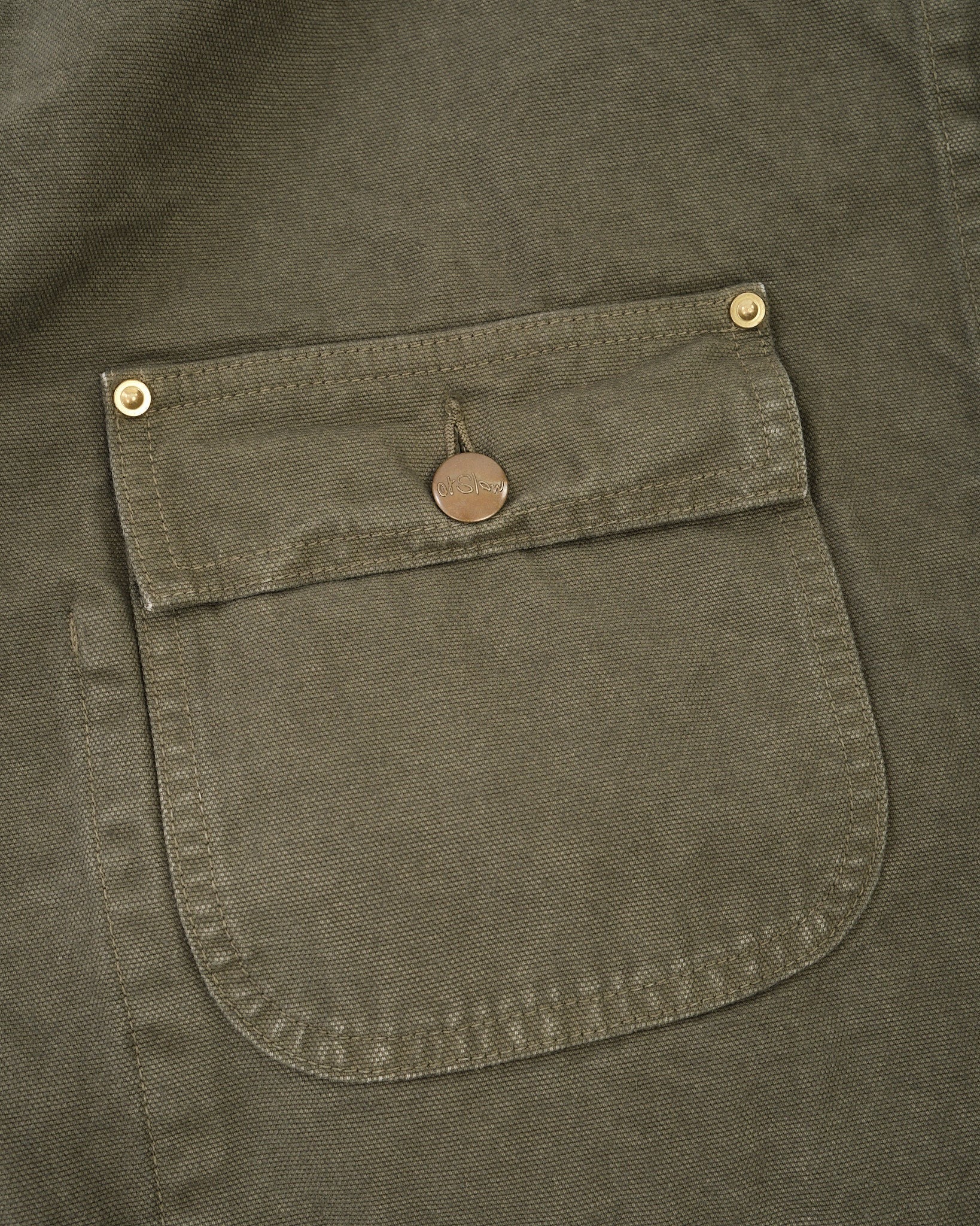 ORSLOW RELAX FIT OXFORD COVERALL - ARMY GREEN