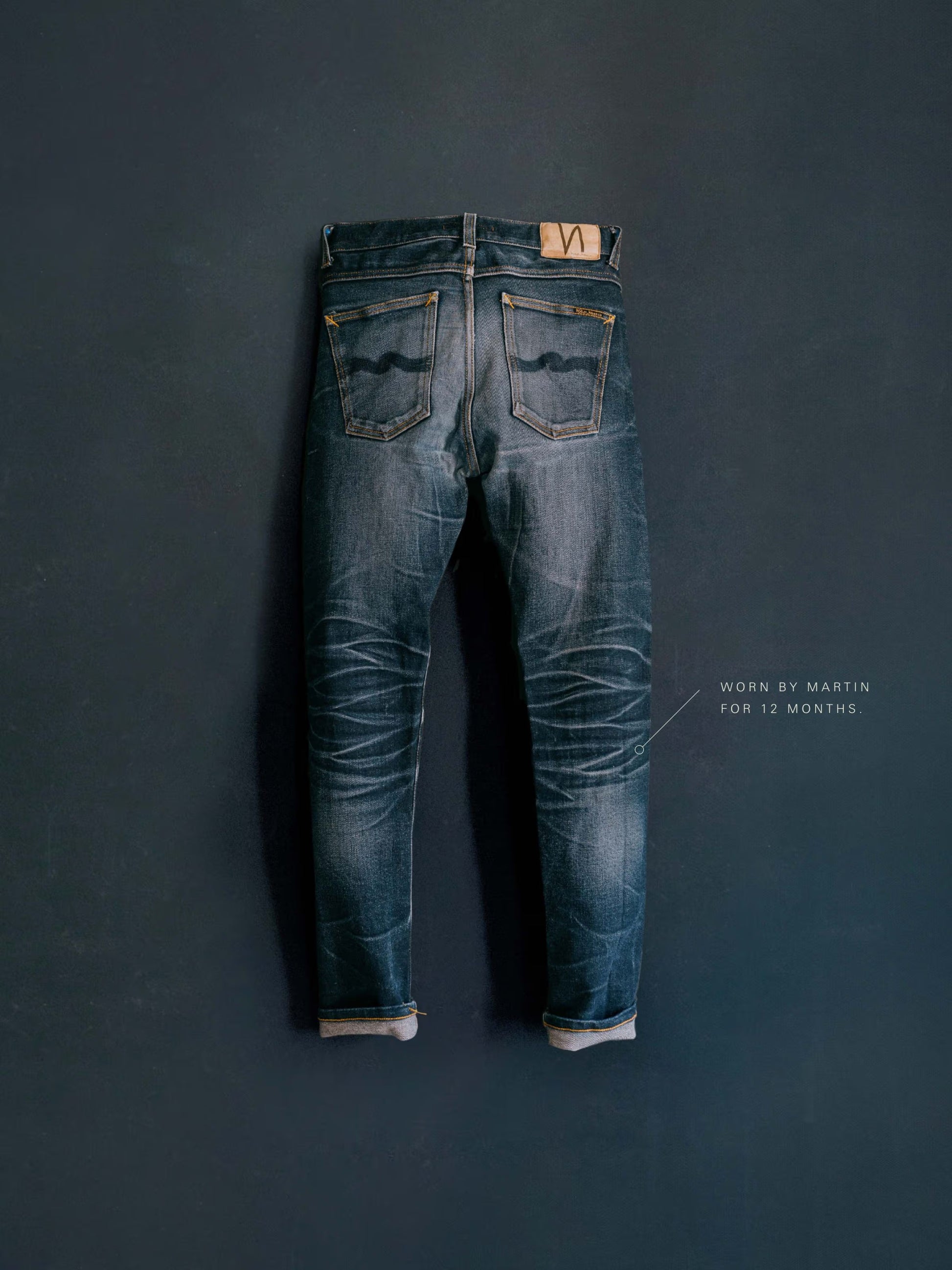 NUDIE JEANS LEAN DEAN - DRY TRUE SELVAGE