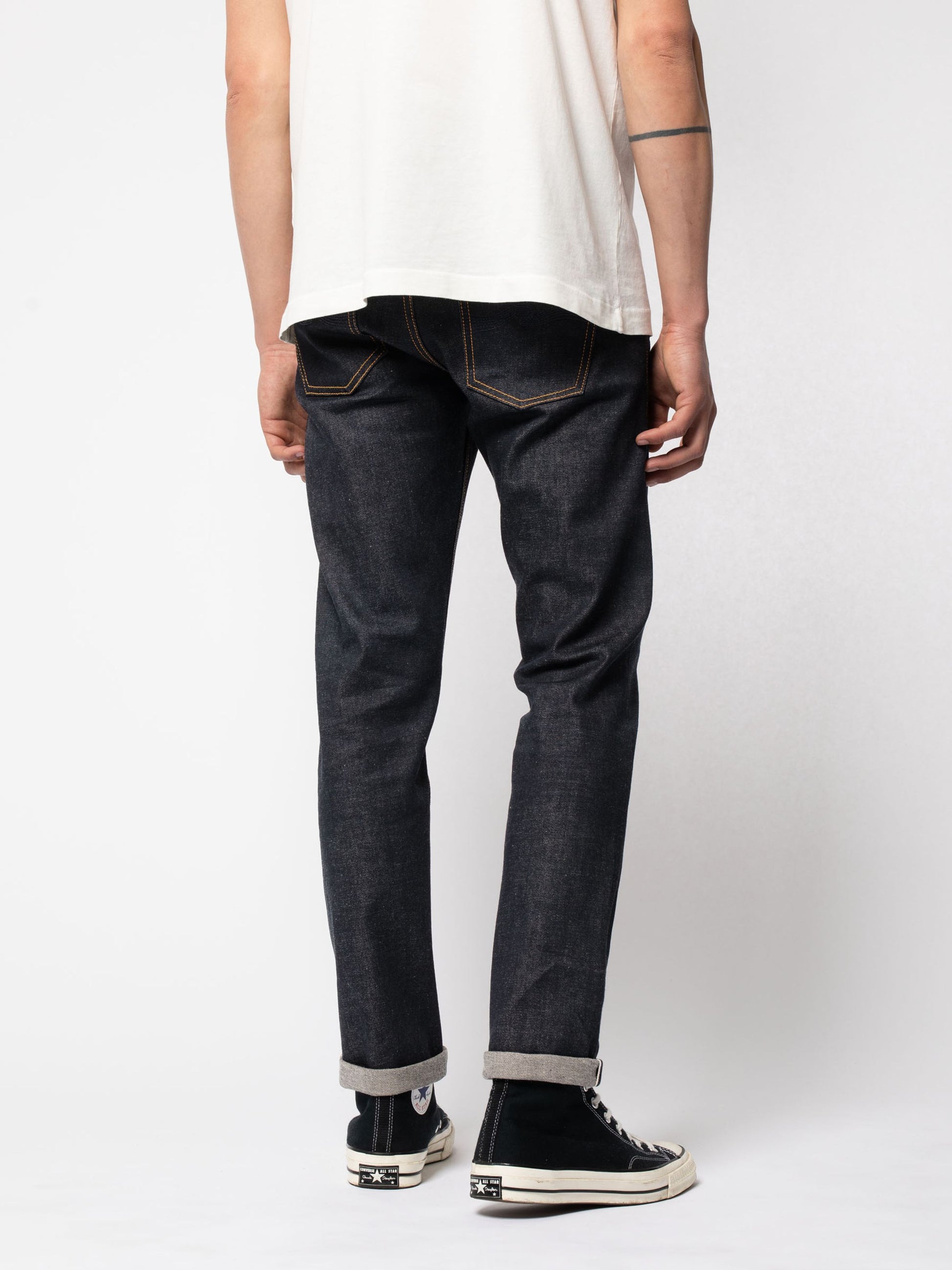 NUDIE JEANS LEAN DEAN - DRY TRUE SELVAGE