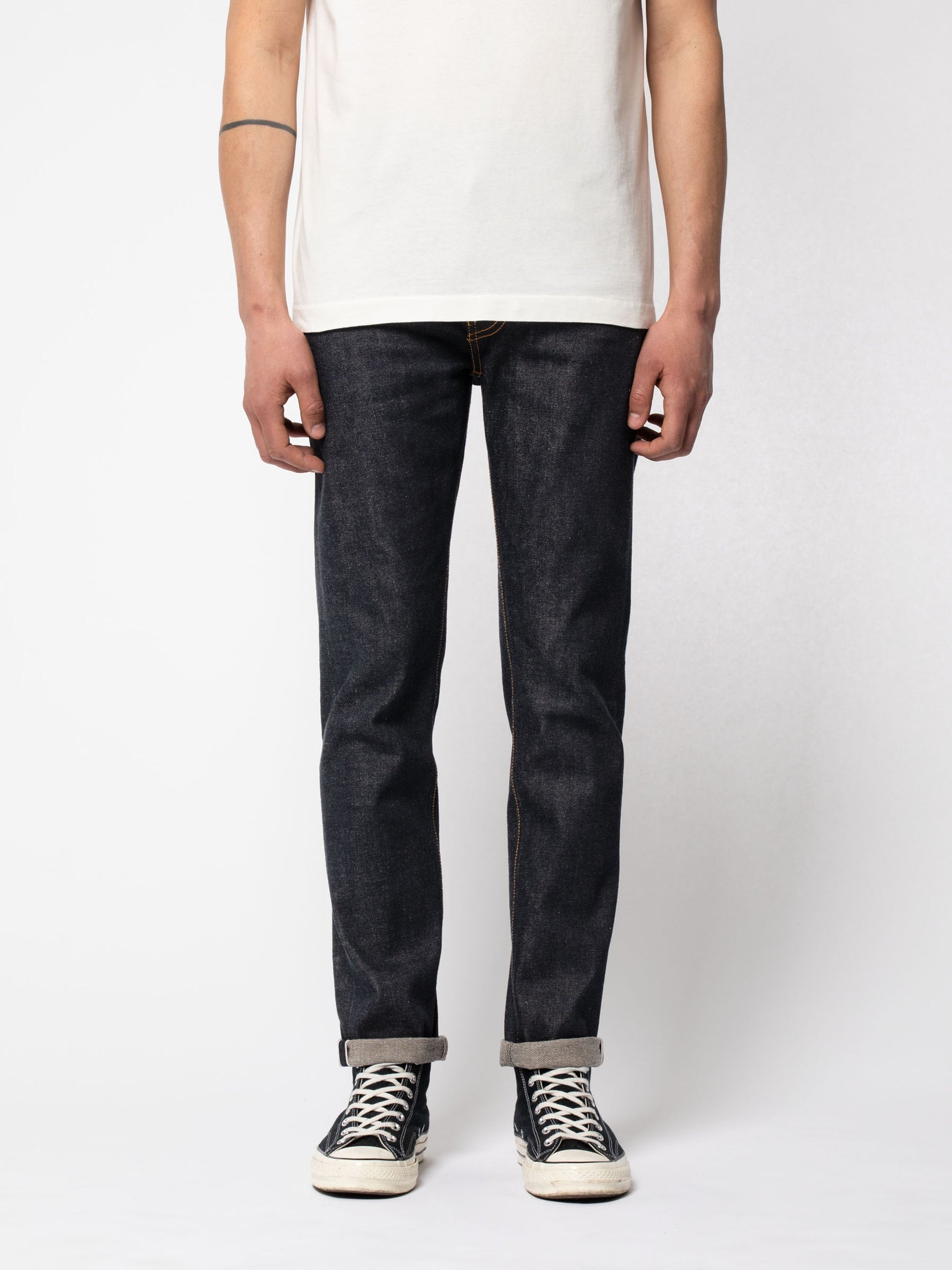 NUDIE JEANS LEAN DEAN - DRY TRUE SELVAGE