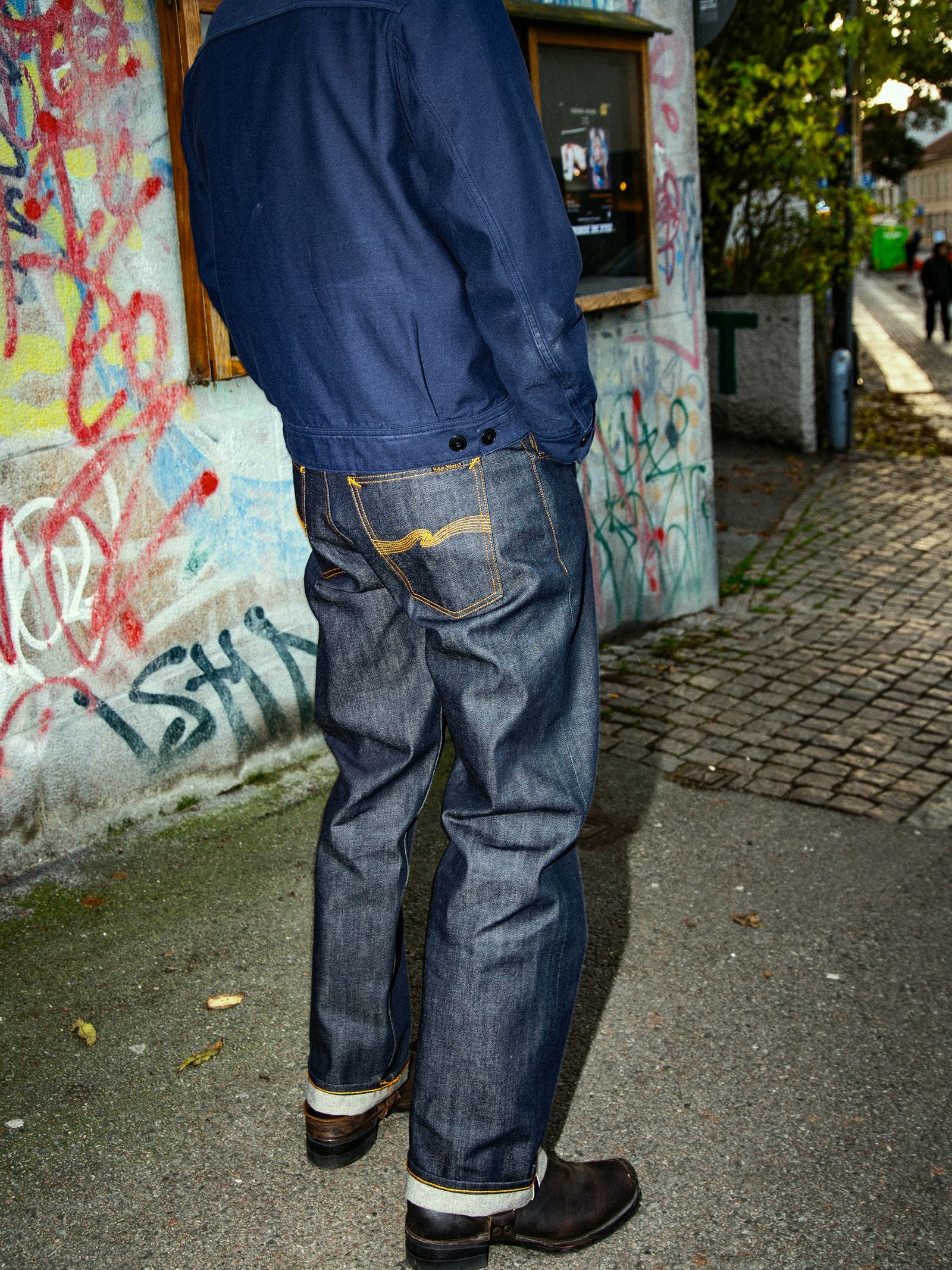 Nudie Jeans Tuff Tony — Dry Selvage — front view