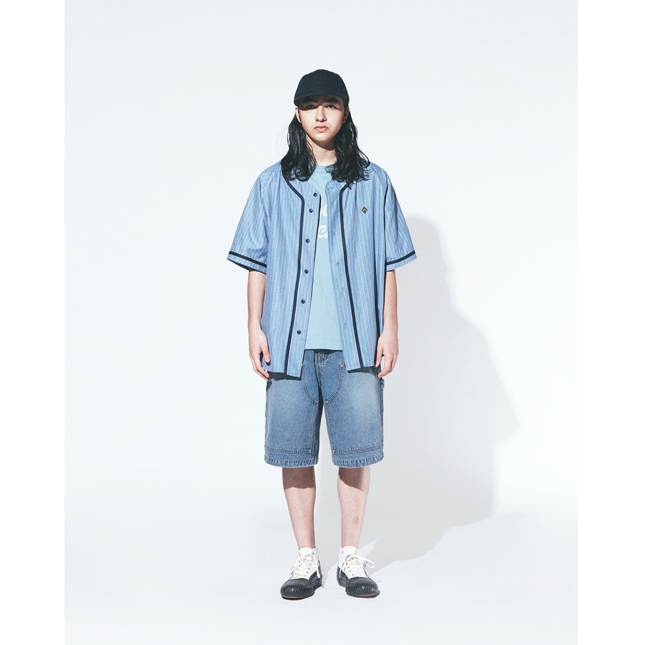 UNIFORM BRIDGE UBC BASEBALL SHIRT - BLUE