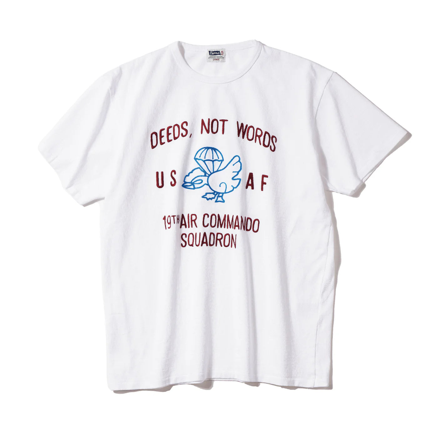 PHERROWS USAF 19TH AIR CMD. SQ - WHITE