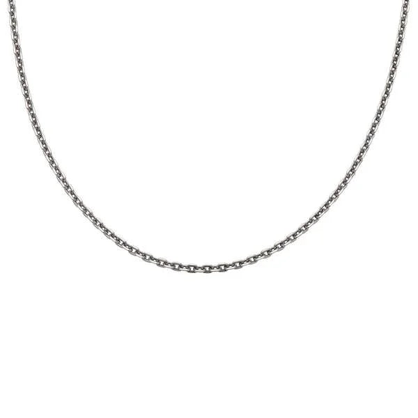 SAAD AZUKI WIDTH 2.5MM CHAIN OZ -  Oxidized