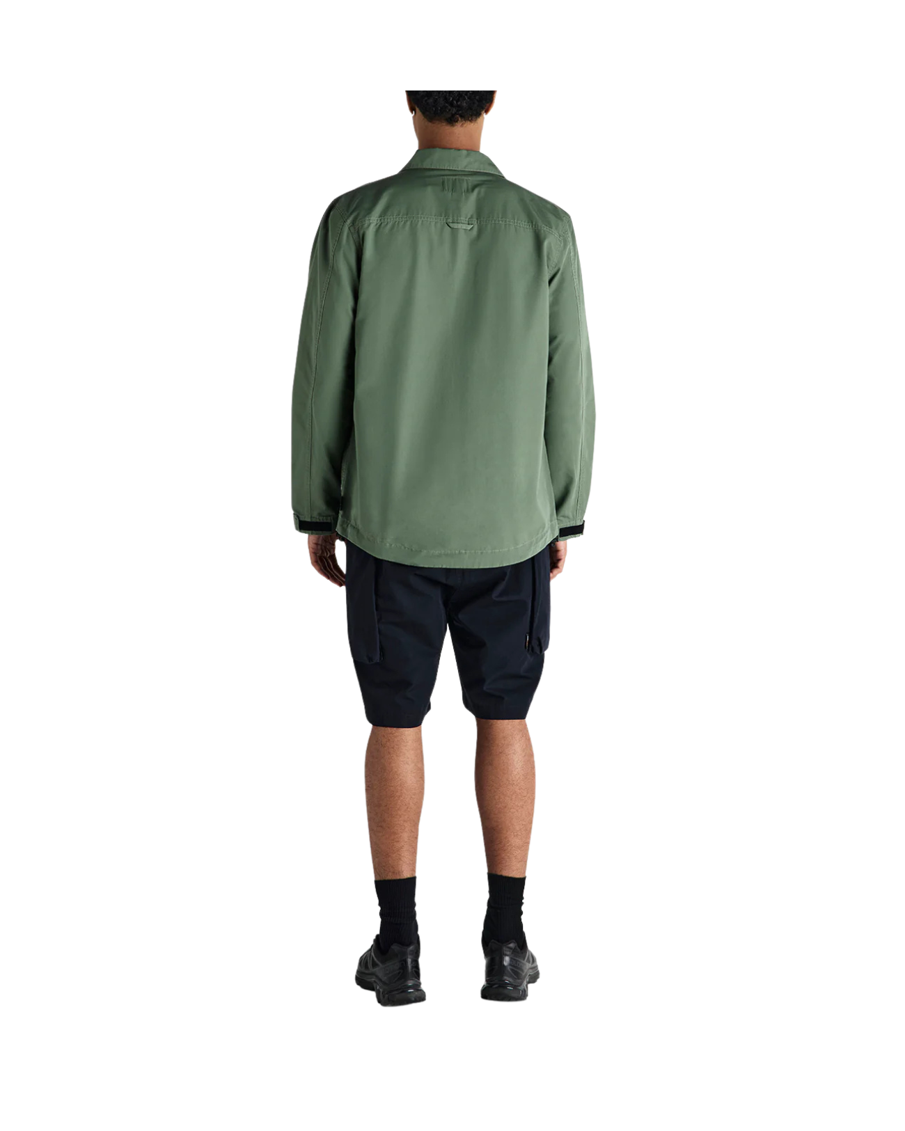 DEUS EX MACHINA DUCK DIVE ZIP SHIRT - CLOVER