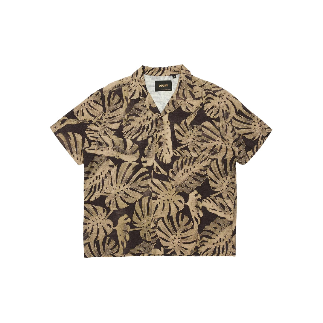 DEUS EX MACHINA ACE SHIRT - BROWN