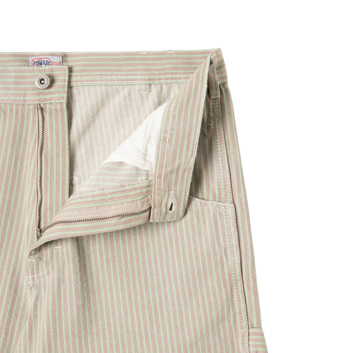 Stan Ray Big Job Short — Quiet Green Hickory — view 6