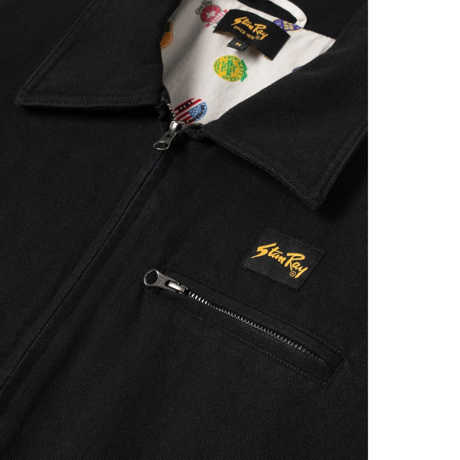 Stan Ray Gas Jacket — Washed Black — view 6