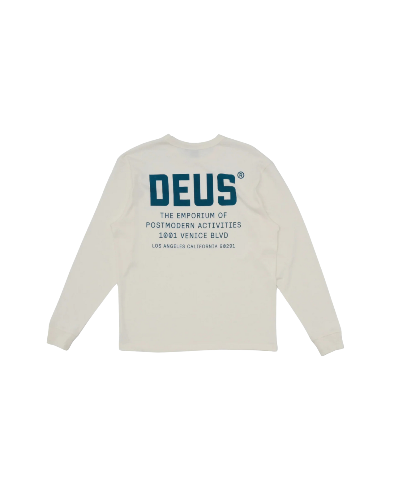 DEUS EX MACHINA JONES LS TEE - VINTAGE WHITE
