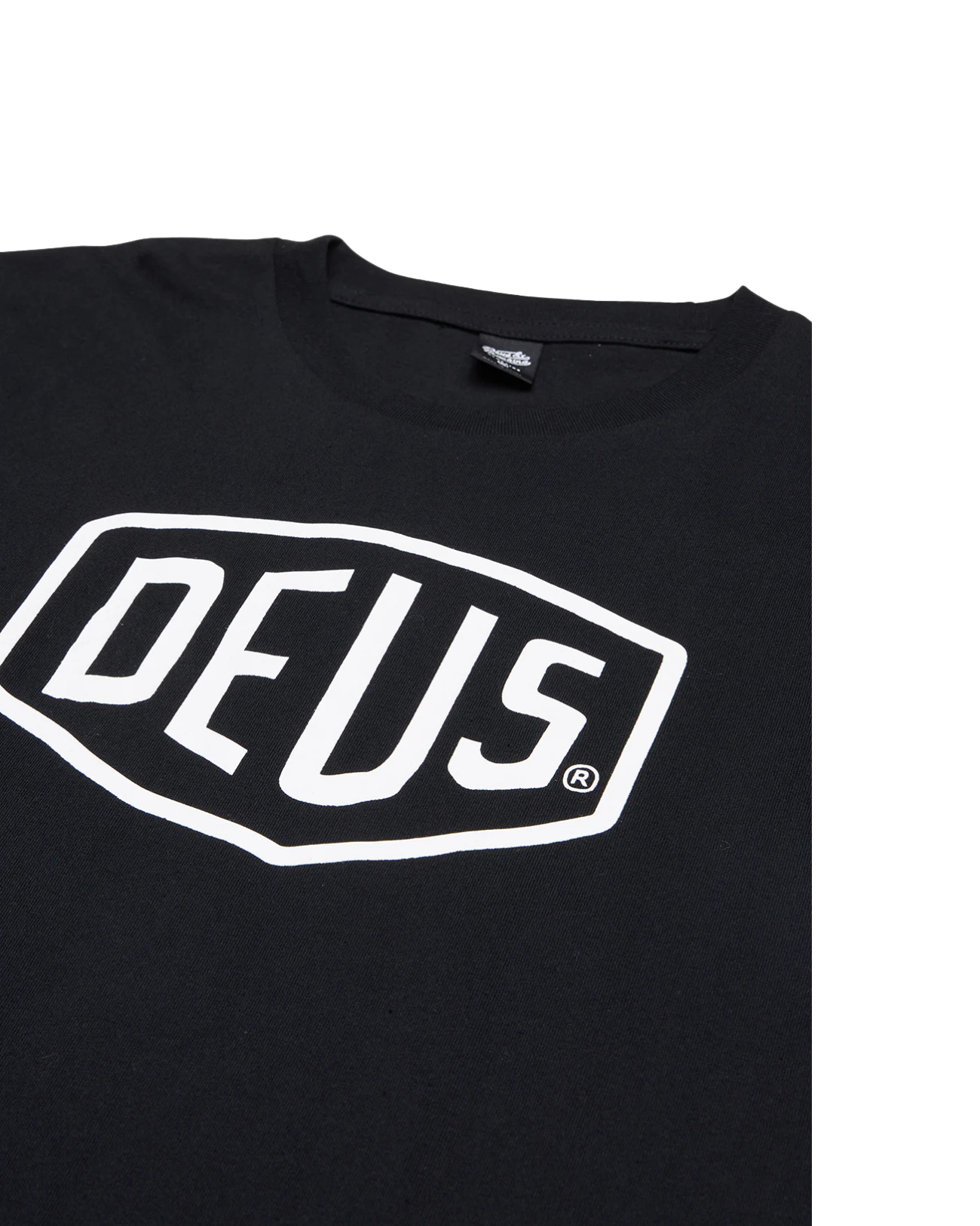 Deus Ex Machina Shield Tee — Black — view 6