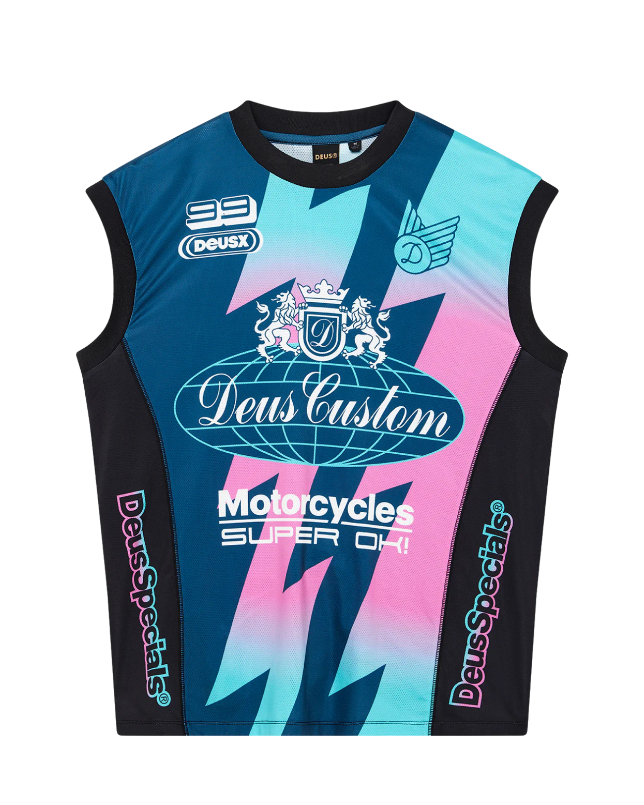 DEUS EX MACHINA PROJECT MAYHEM MOTO TANK - THUNDER