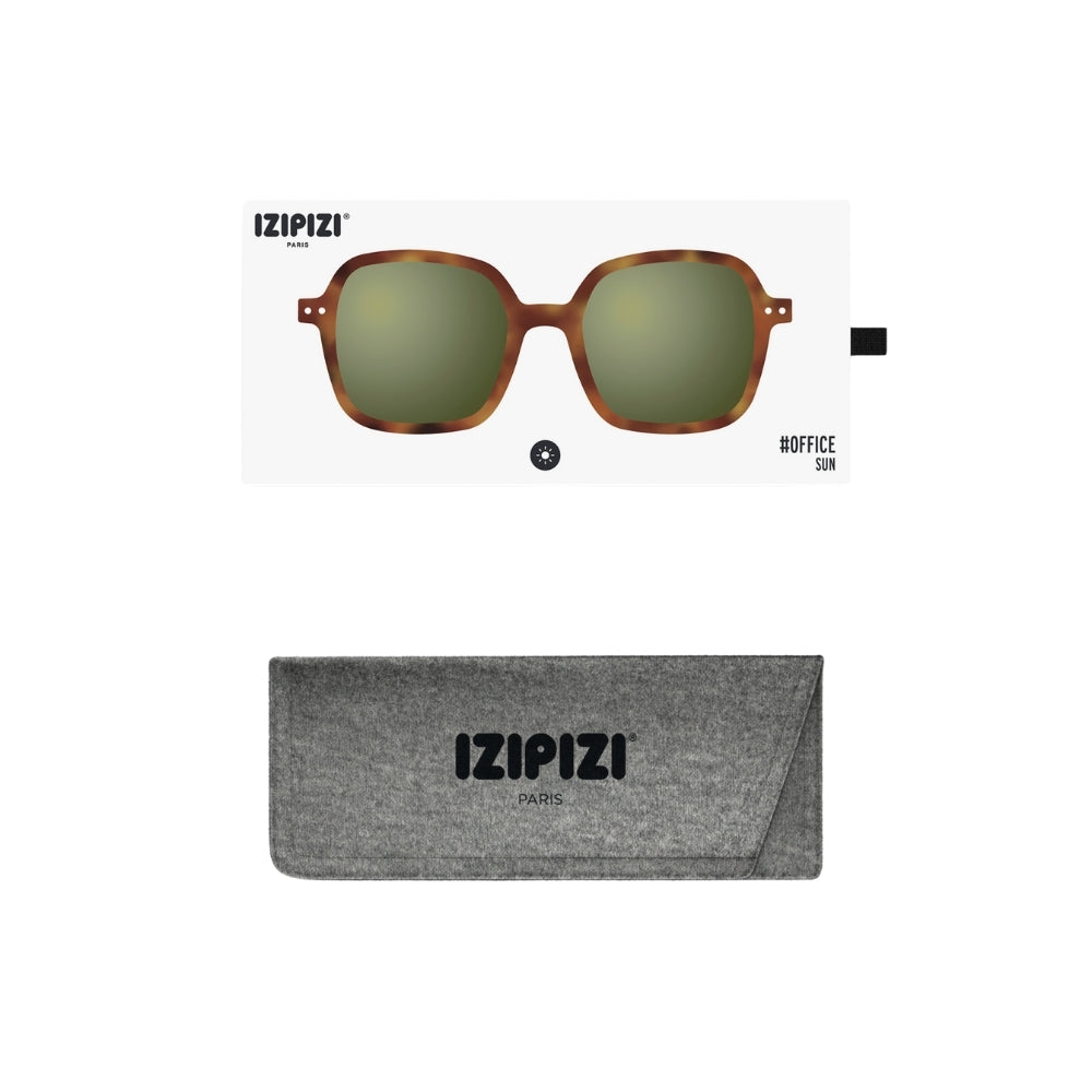 Izipizi Sun Office Havane Green Lenses — Havane — view 6